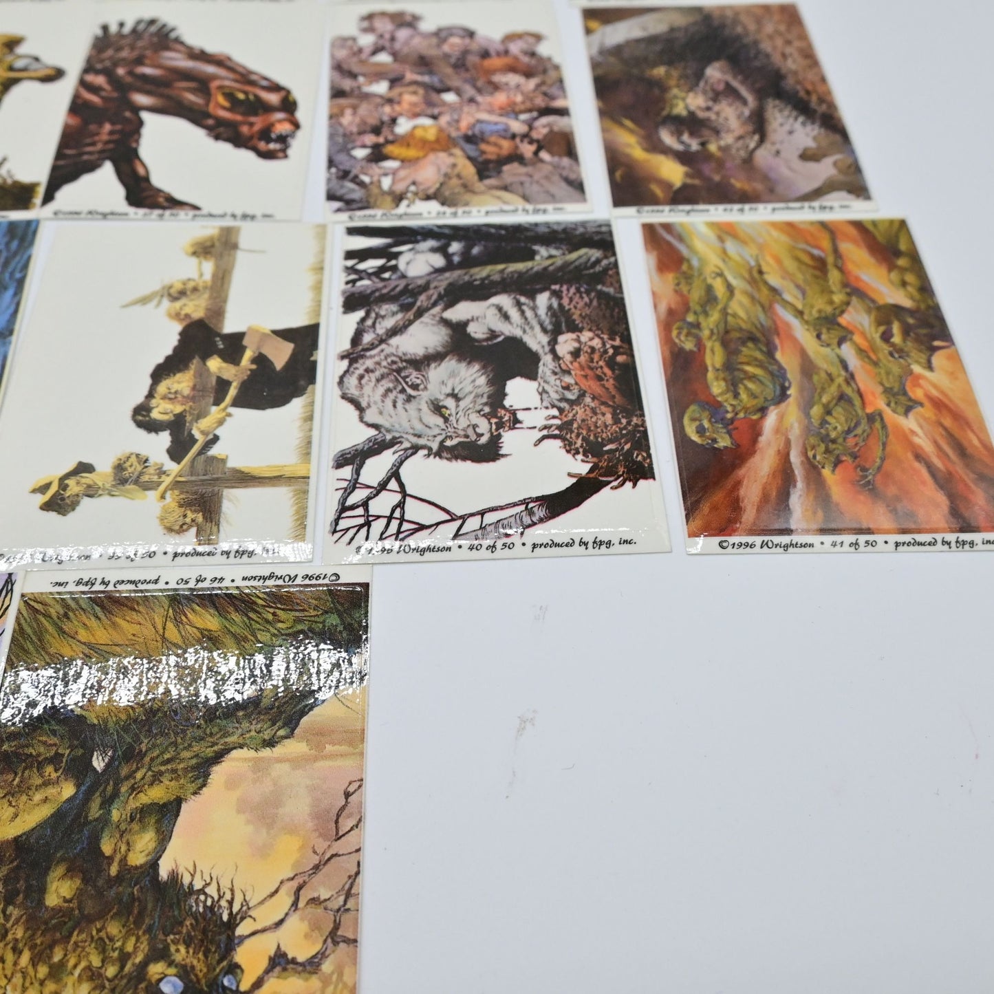 Bernie Wrightson Master Of Macabre Sticker Set Of 21