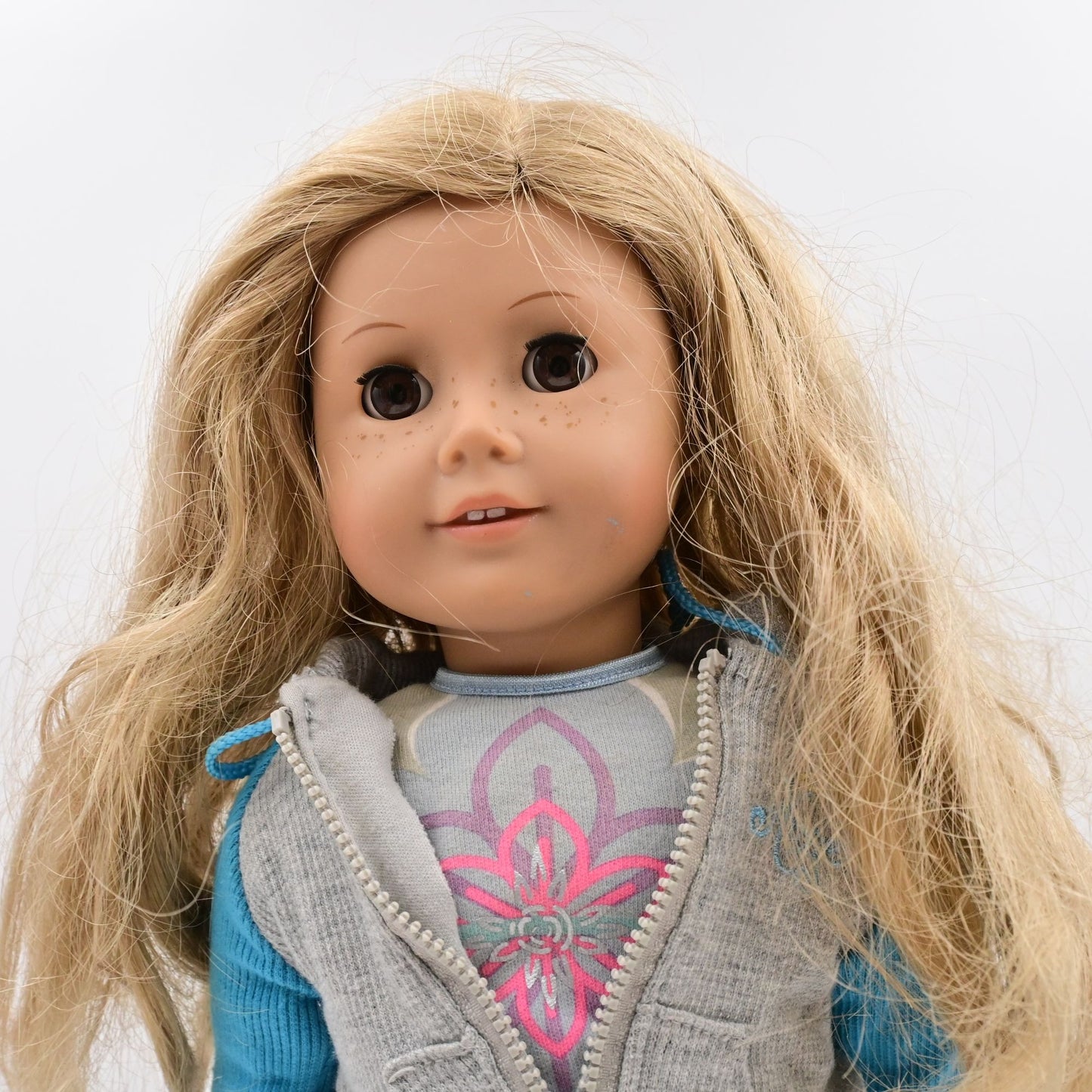 American Girl Truly Me Doll With Blonde Hair & Outfit