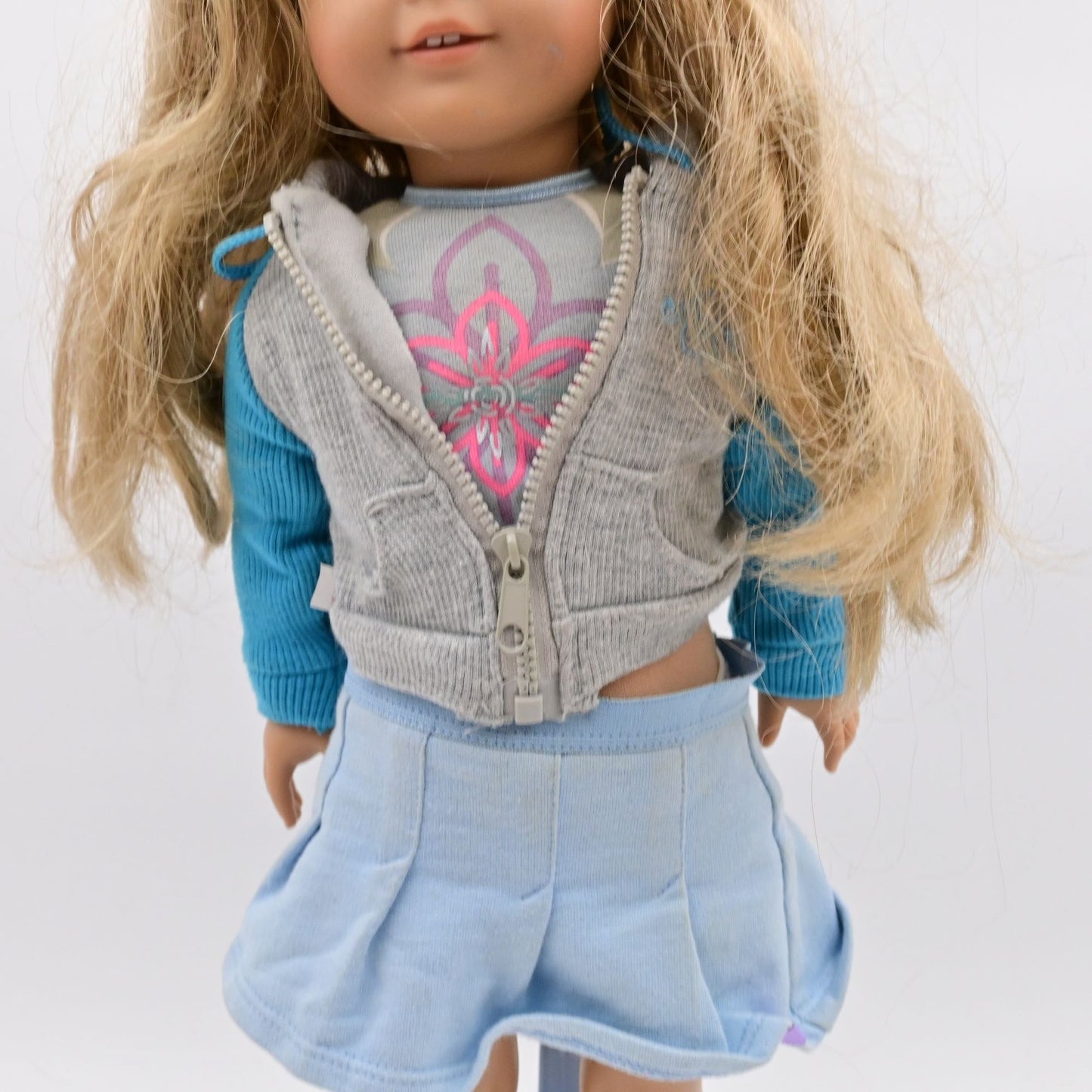 American Girl Truly Me Doll With Blonde Hair & Outfit