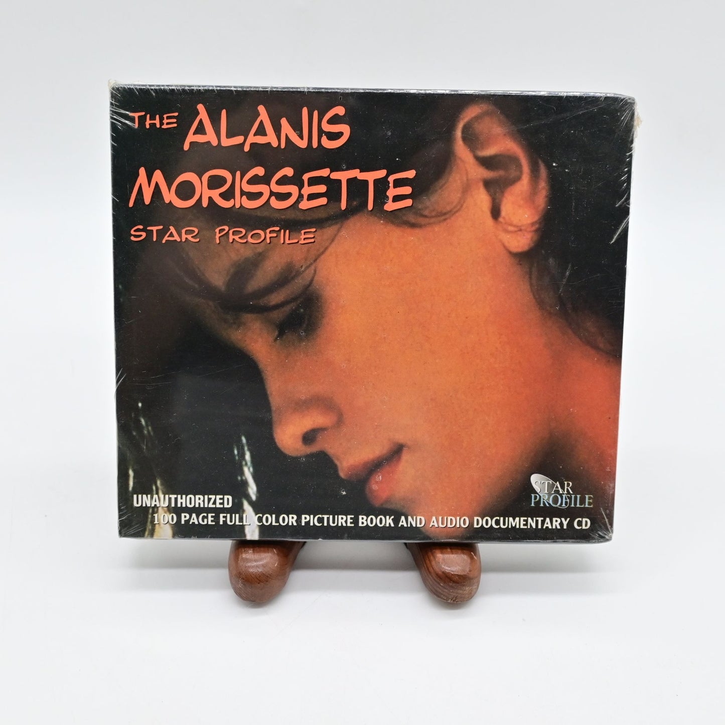Alanis Morissette Star Profile CD Book Of Audio Documentary And Picture Book New