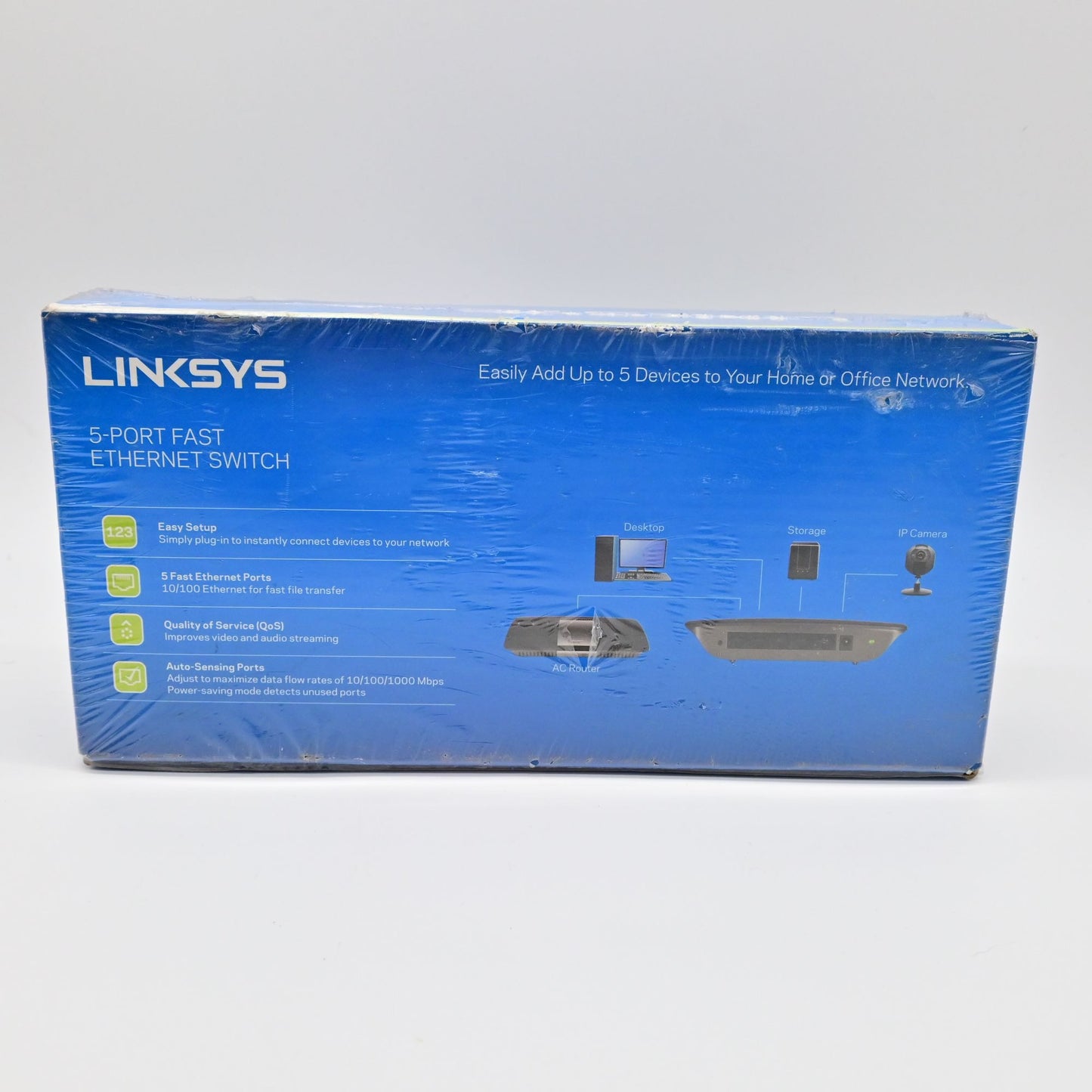 Linksys 5-Port Fast Ethernet Switch SE1500