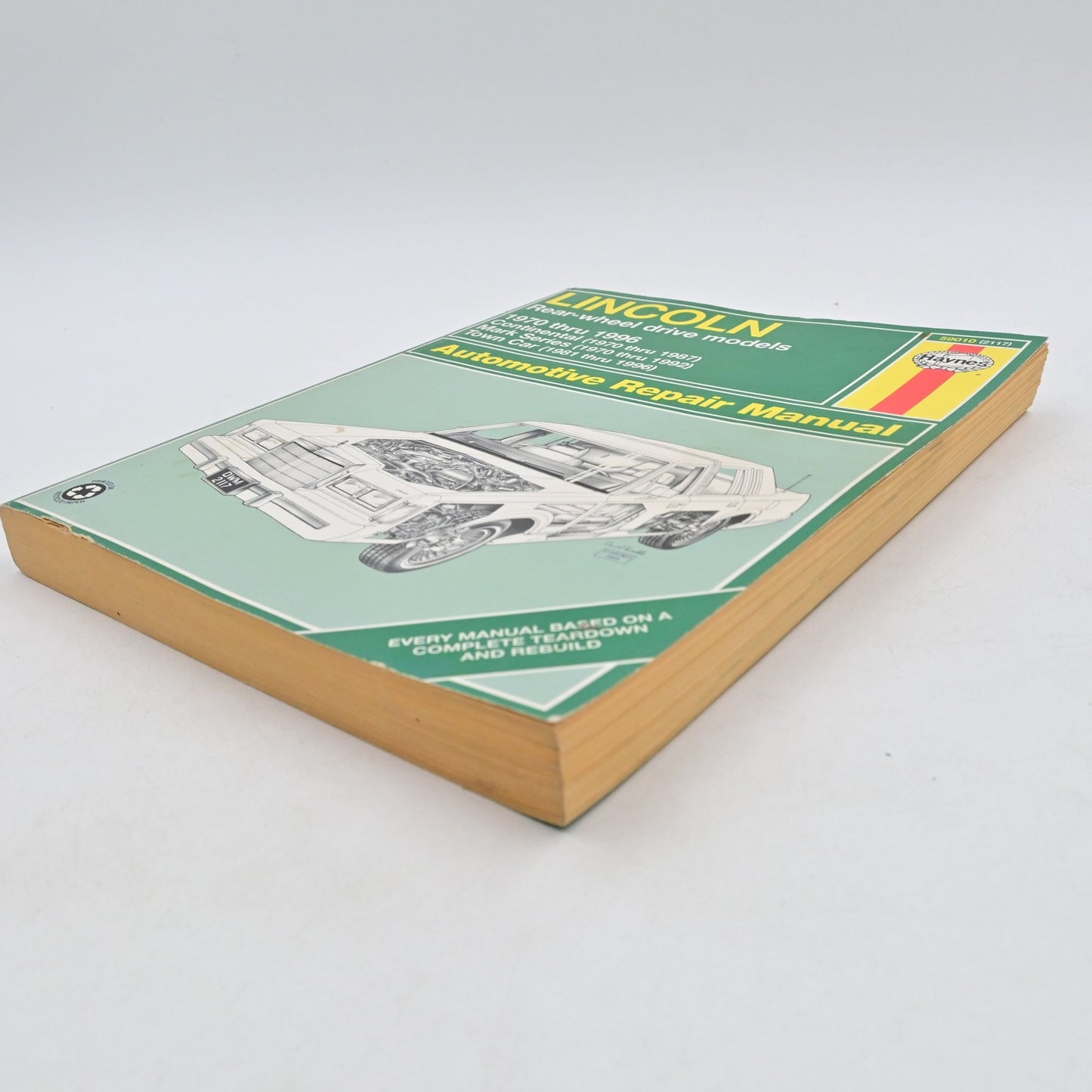 Haynes Lincoln Rear Wheel Drive Models 1970-1996 Automotive Repair Manual