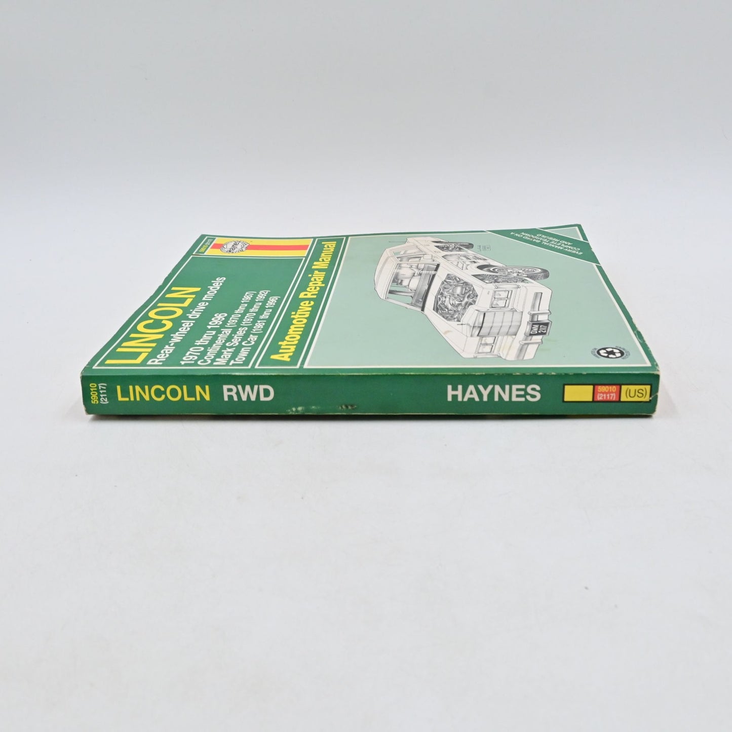 Haynes Lincoln Rear Wheel Drive Models 1970-1996 Automotive Repair Manual