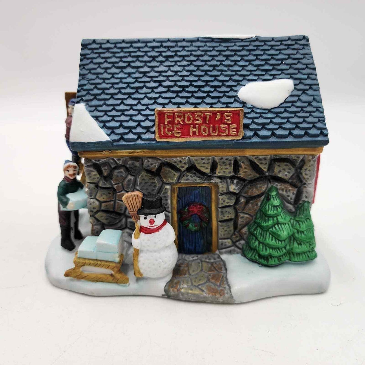 Vintage Dickens Collectables Frosty's Ice House Christmas Village