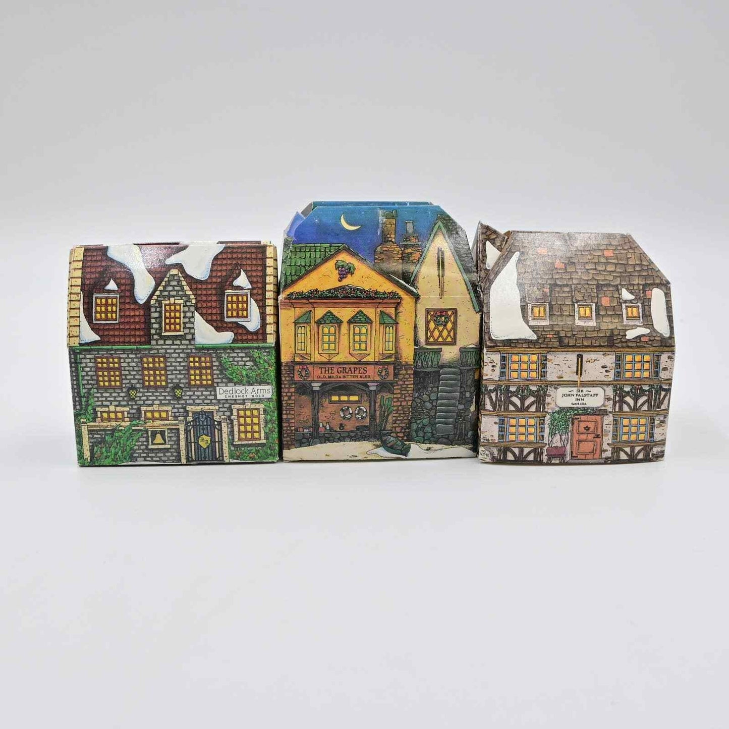 Vintage Department 56 Charles Dickens Heritage Ornaments Bundle Of 3