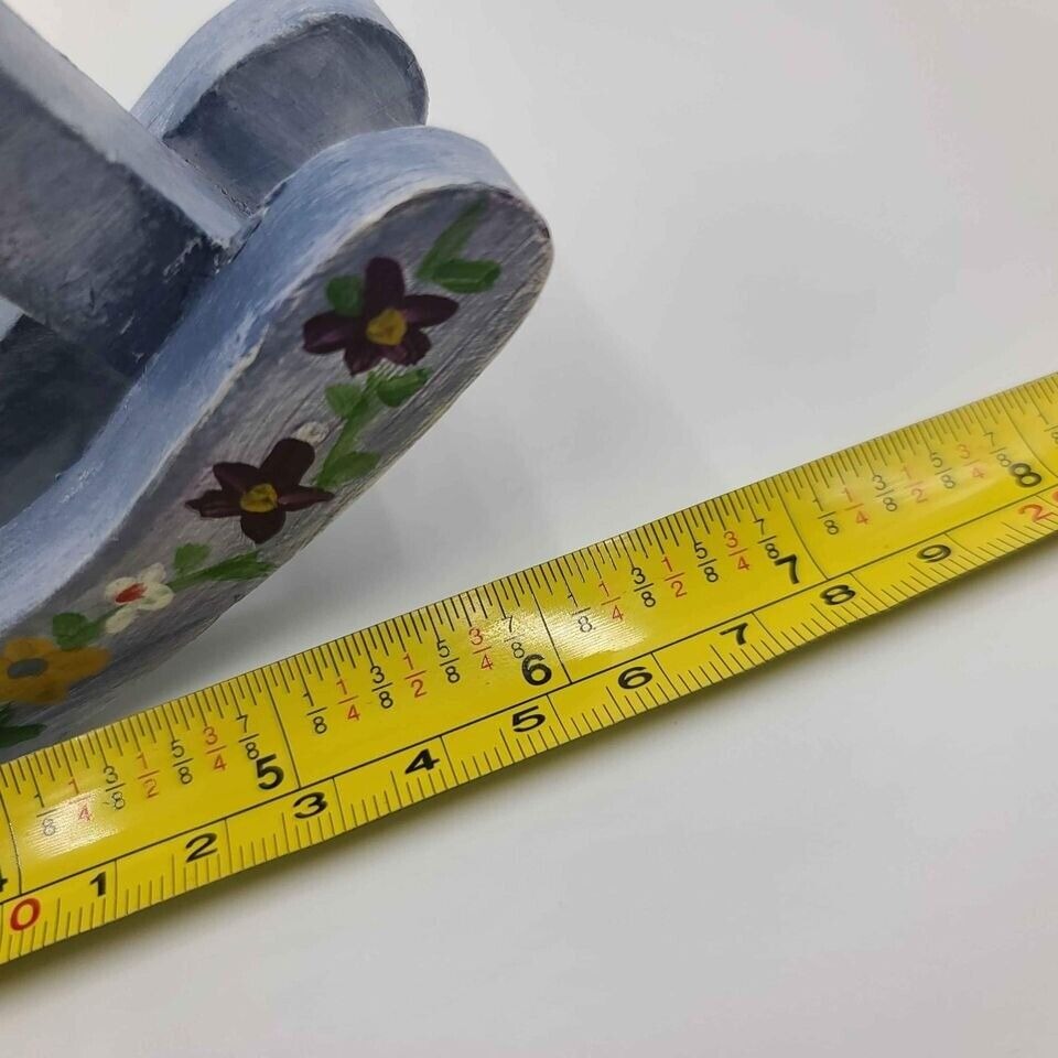 Vintage Wooden Hand Painted Rocking Horse Figure