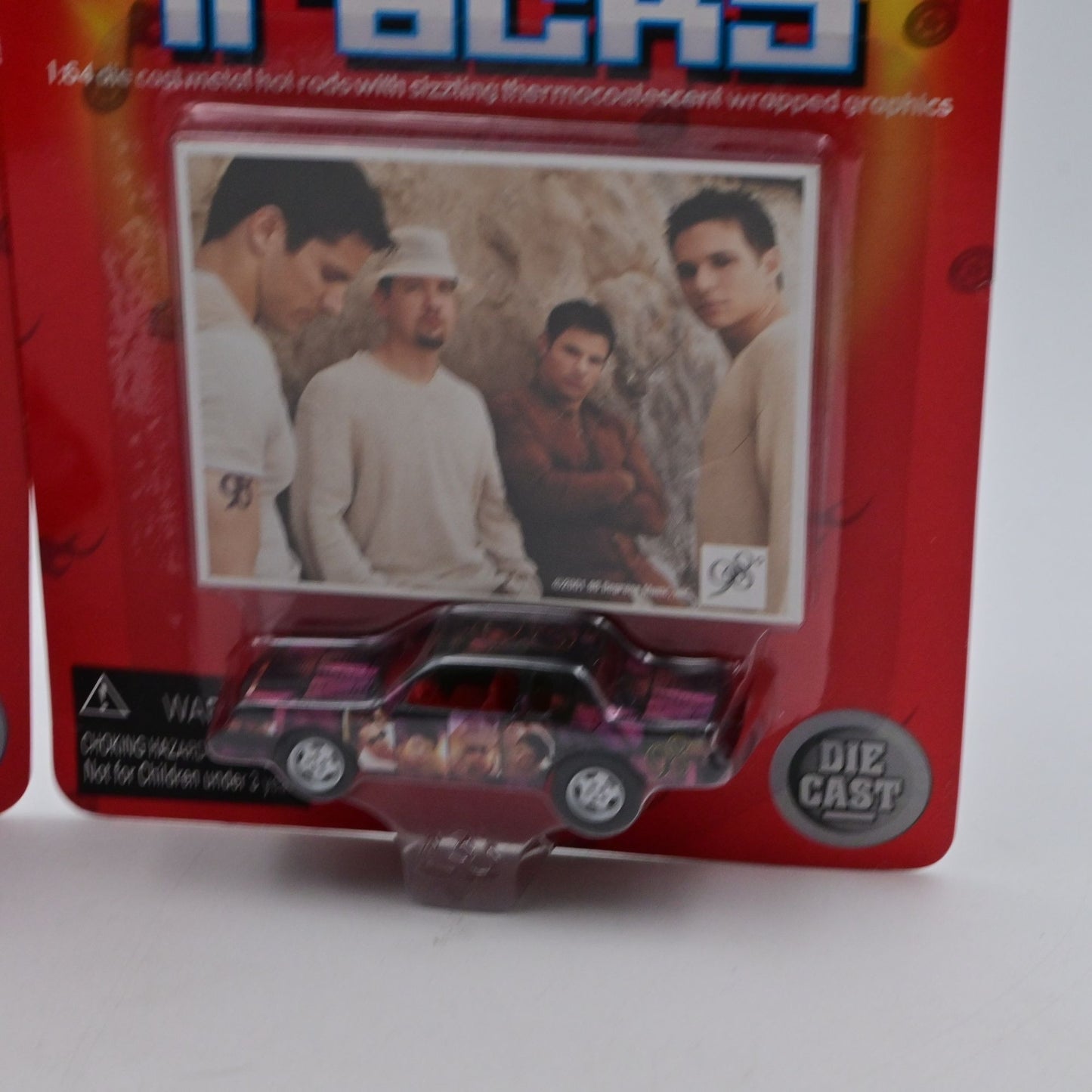Hot Tracks 98 Degrees Die-Cast Cars By Racing Champions Bundle Of 2