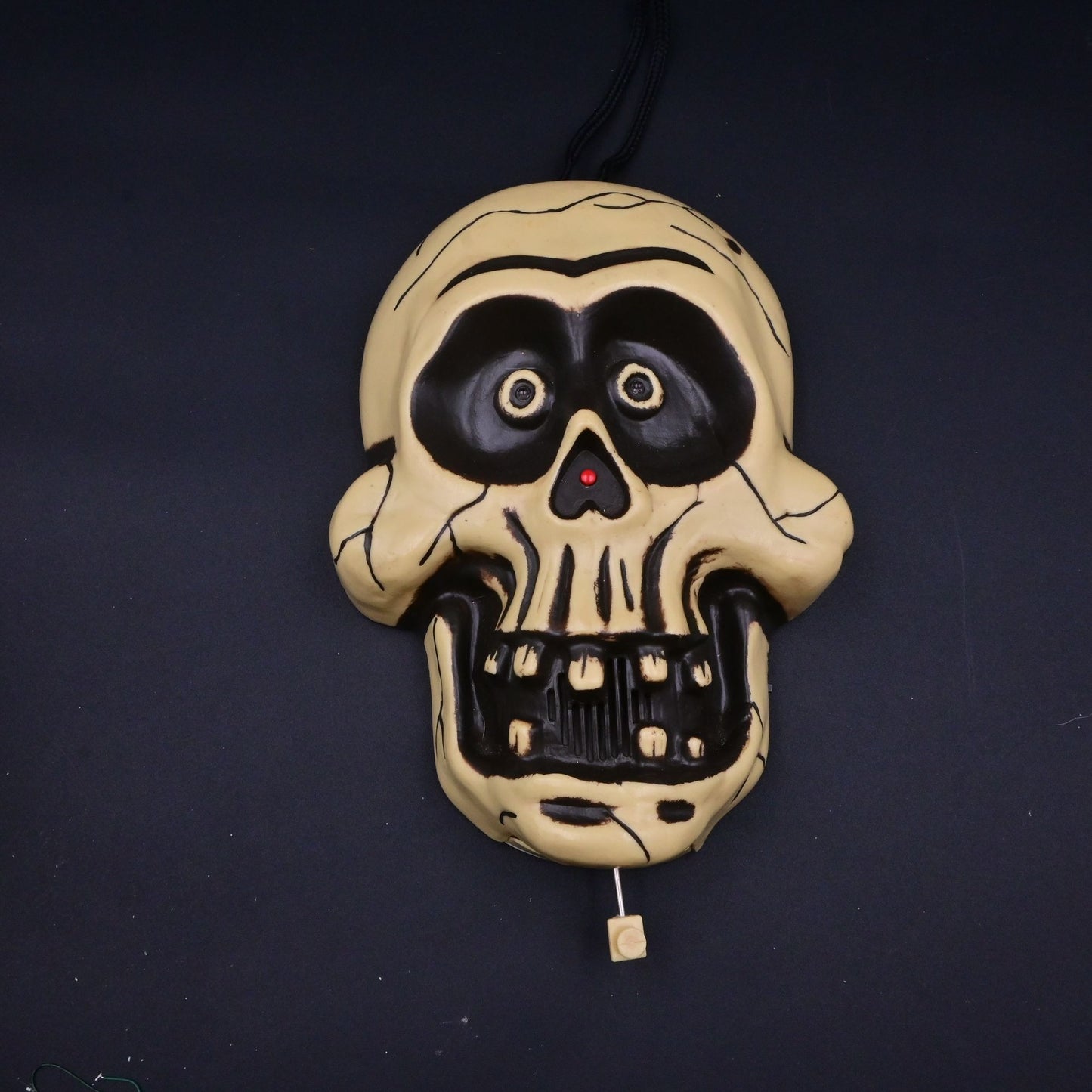 2003 Big Head Jangles Halloween Skeleton Head Tested
