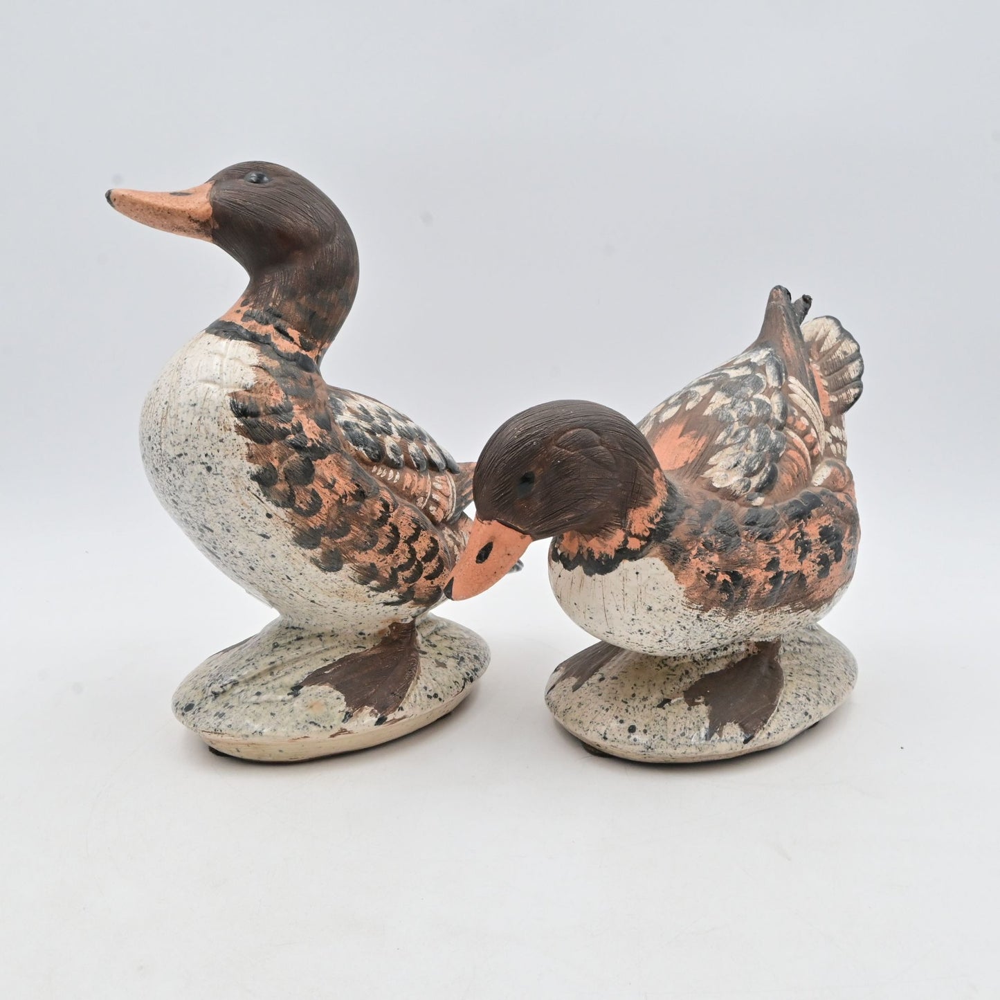Brayton's Laguna Beach Mallard Duck Figure Pair Of 2
