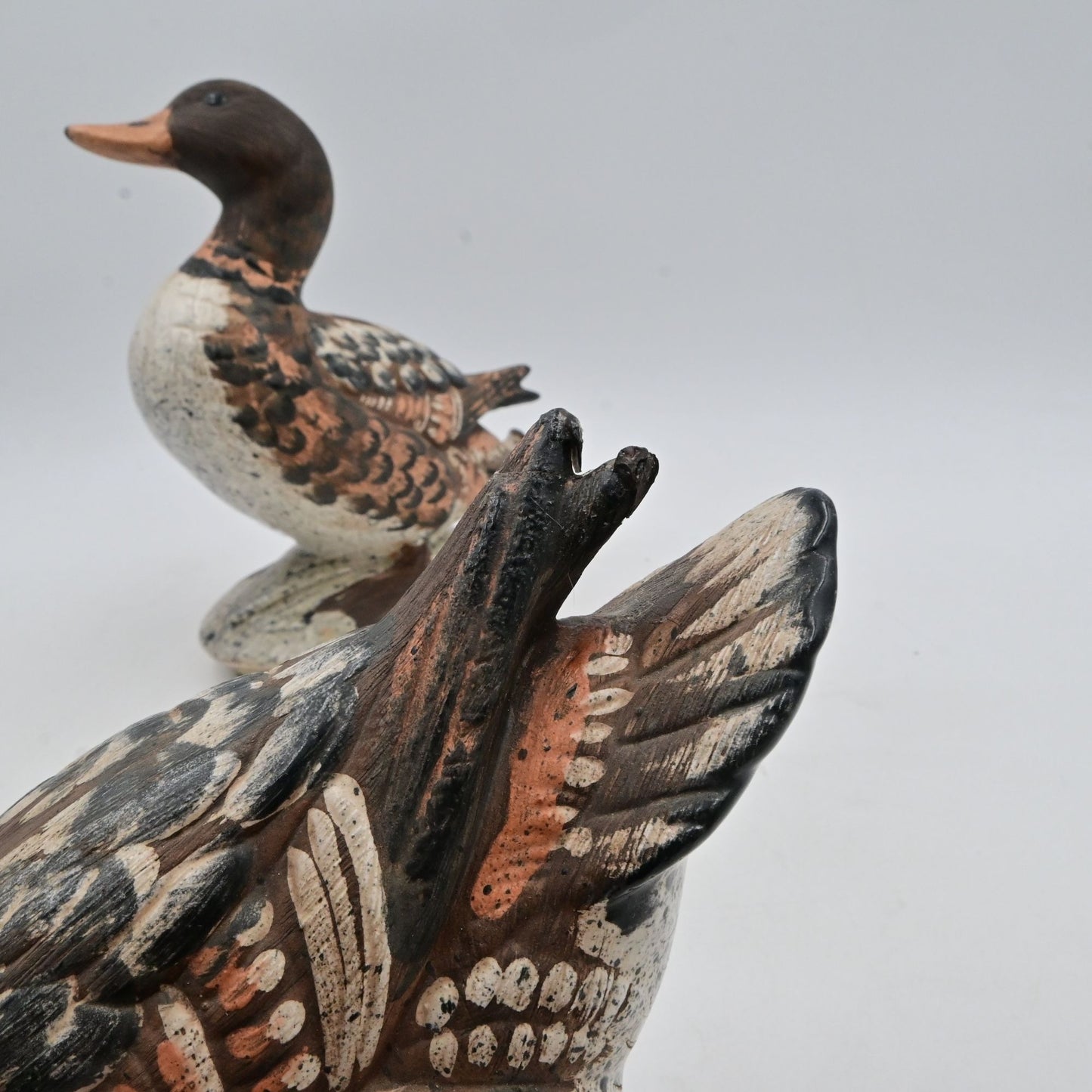 Brayton's Laguna Beach Mallard Duck Figure Pair Of 2