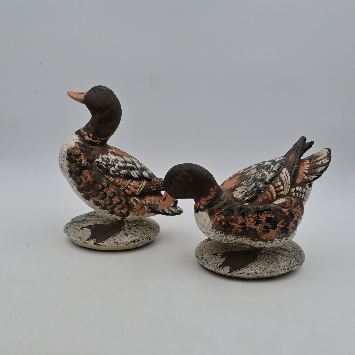 Brayton's Laguna Beach Mallard Duck Figure Pair Of 2