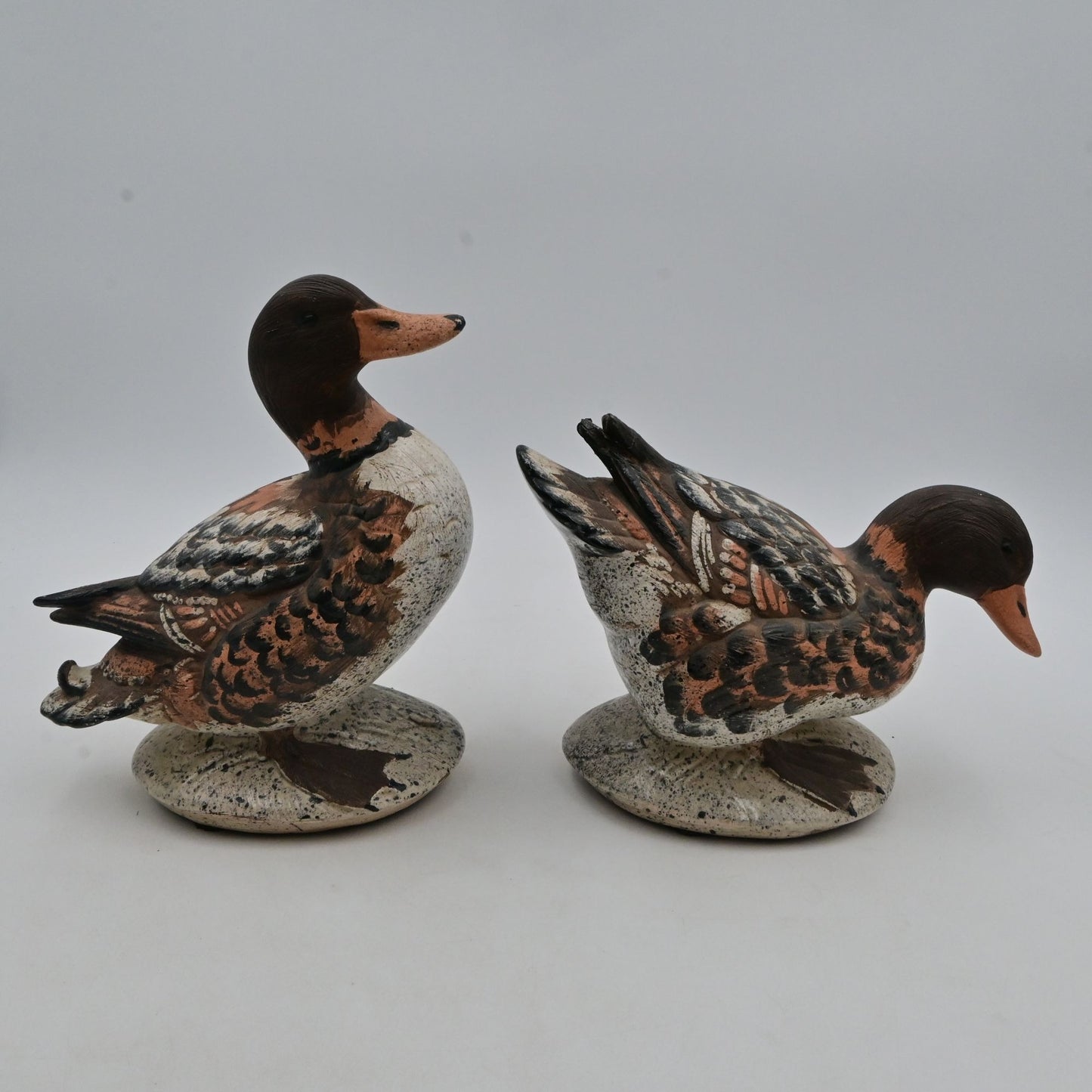 Brayton's Laguna Beach Mallard Duck Figure Pair Of 2