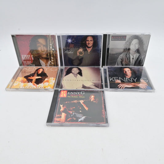 Kenny G Holiday & Greatest Hits CD Collection Set Of 7 Albums