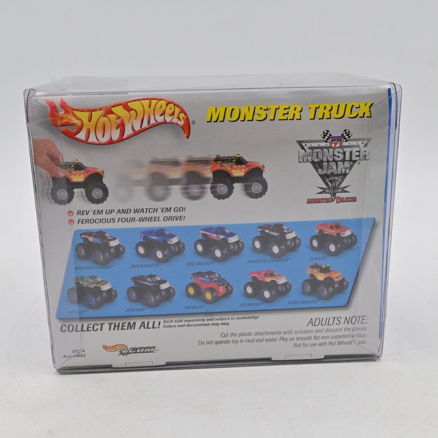 Hot Wheels Monster Jam Survivor Rev N Go Toy