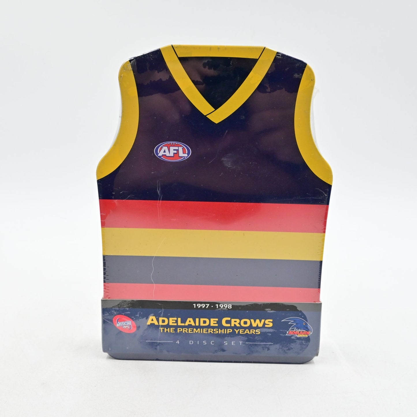 Adelaide Crows The Premiership Years DVD 4 Disc Set Sealed Region 4