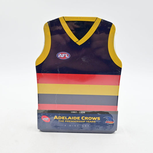 Adelaide Crows The Premiership Years DVD 4 Disc Set Sealed Region 4