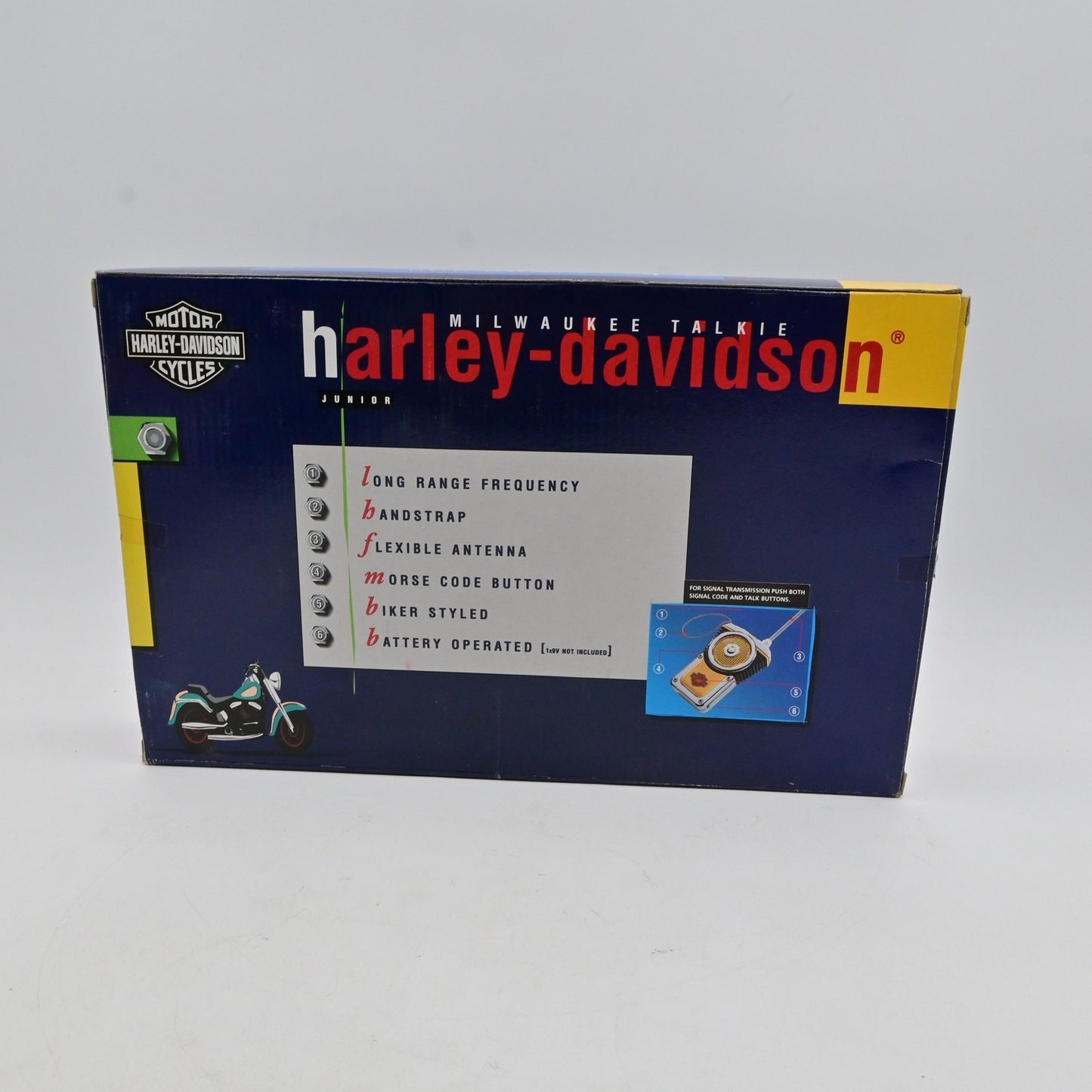 Vintage Harley-Davidson Milwaukee Talkie New In Box
