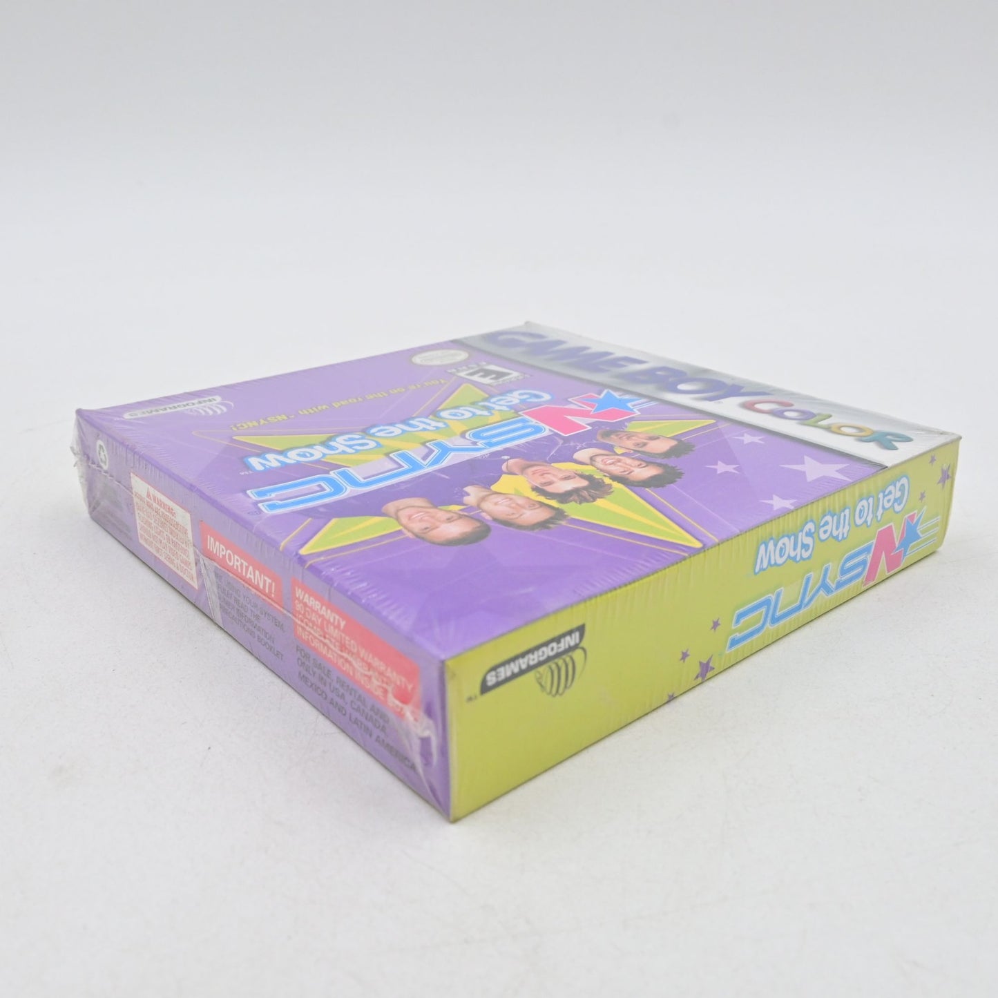 Nintendo Gameboy Color Nsync Brand New Sealed