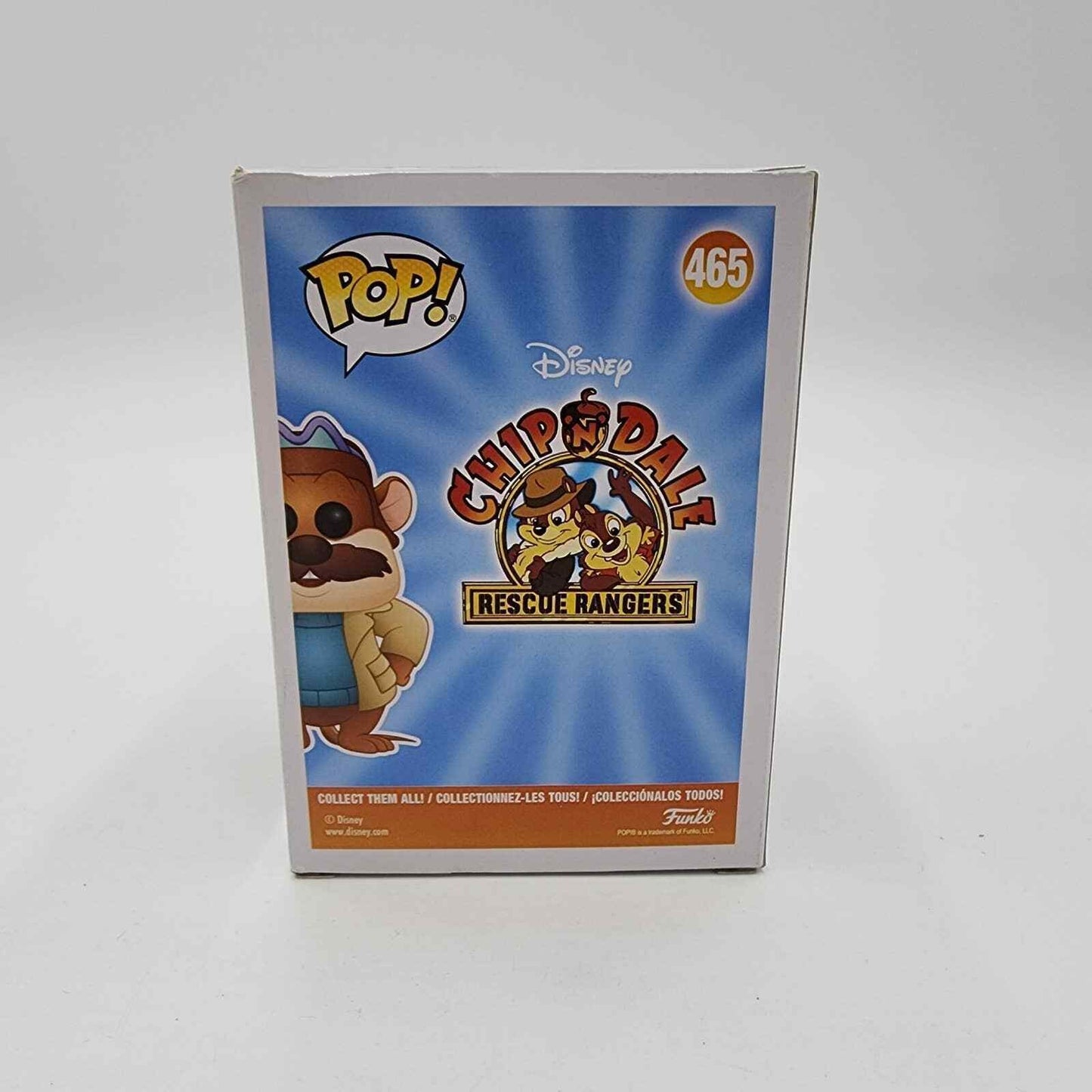 Funko Pop Chip And Dale Rescue Monterey Jack Gamestop Exclusive #465
