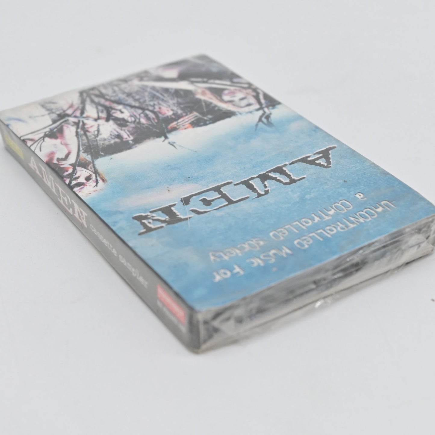Amen Promo Cassette - Uncontrolled Music For A Controlled Society Sealed