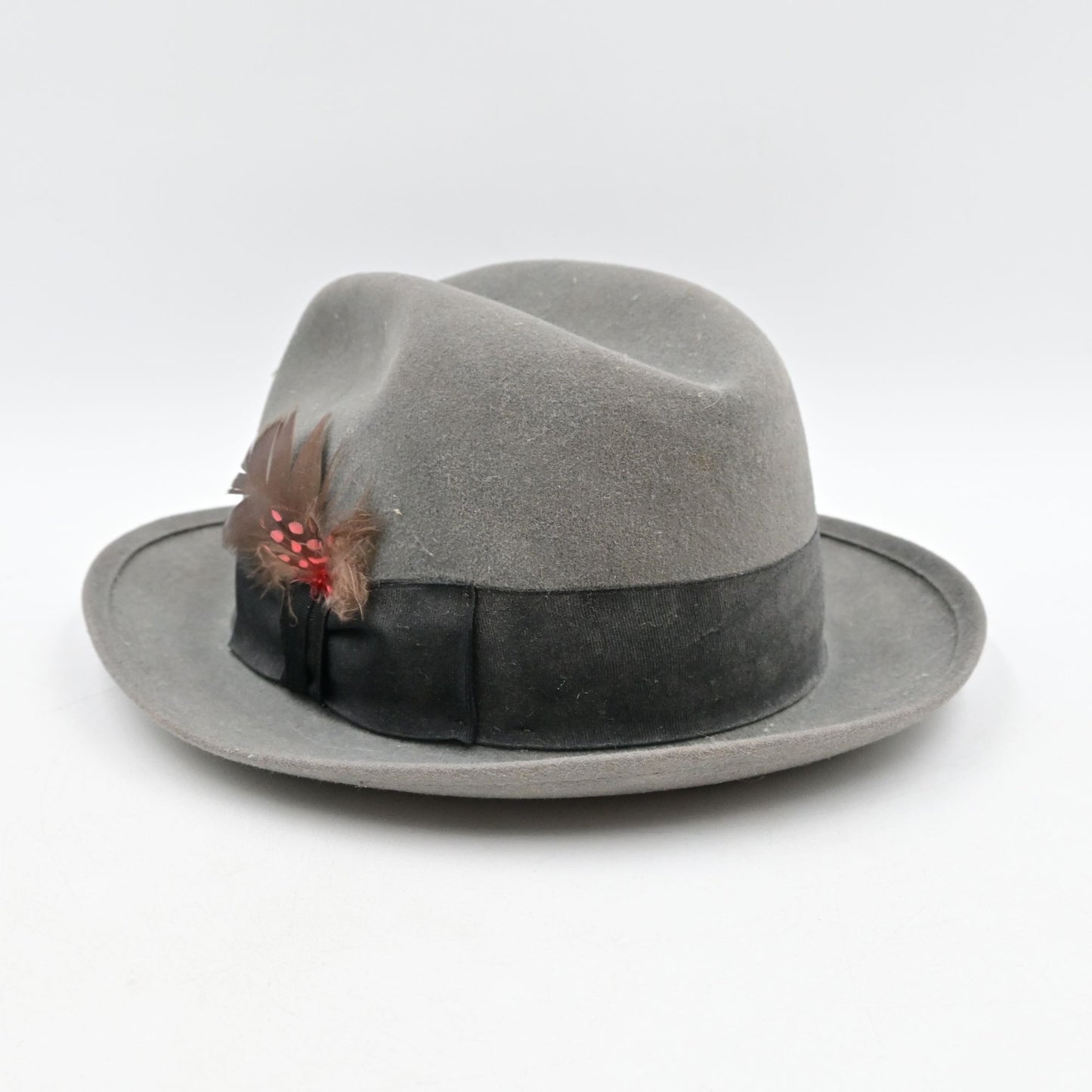 Royal Stetson Frederick Wool Felt Fedora Hat Size 7 1/8