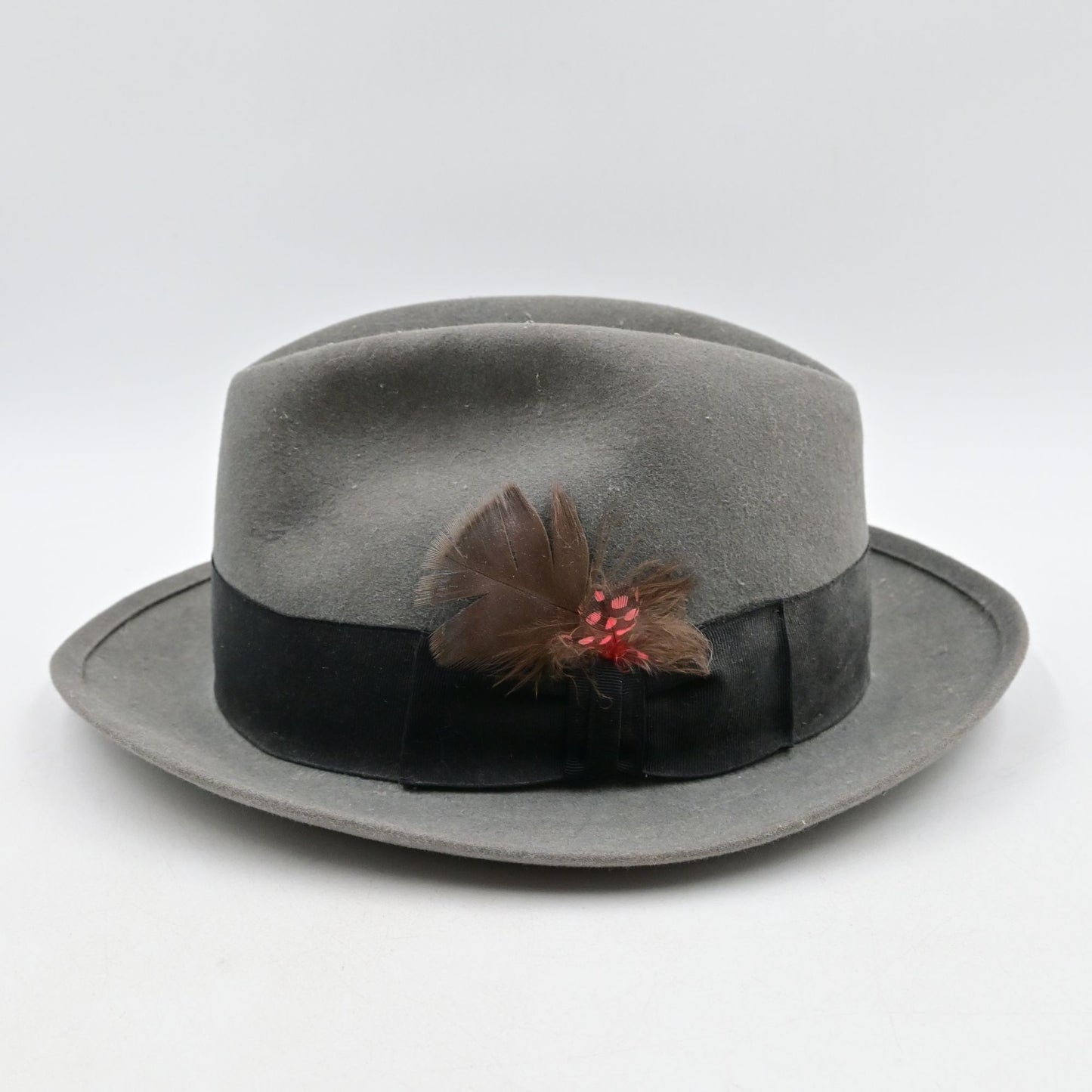 Royal Stetson Frederick Wool Felt Fedora Hat Size 7 1/8