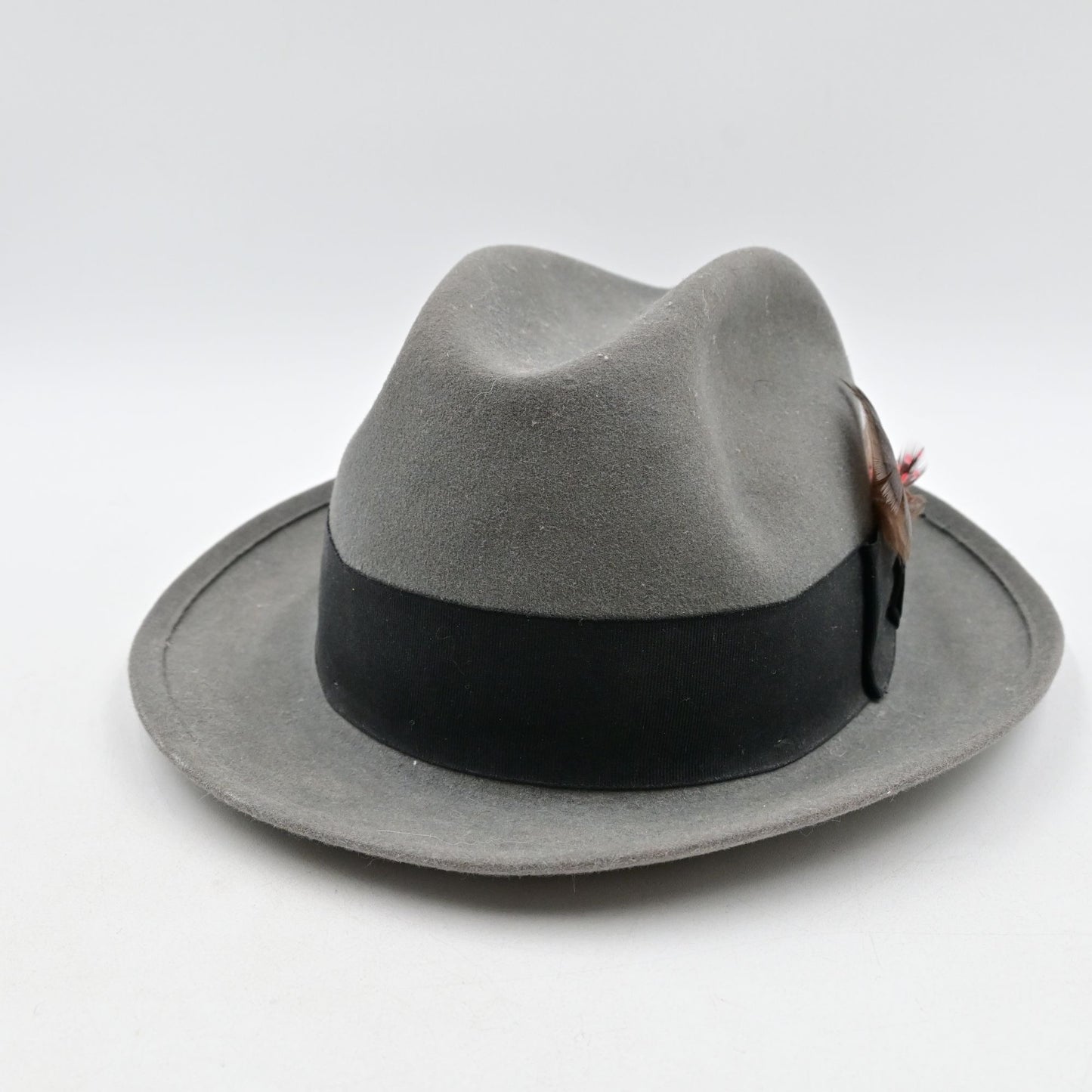 Royal Stetson Frederick Wool Felt Fedora Hat Size 7 1/8