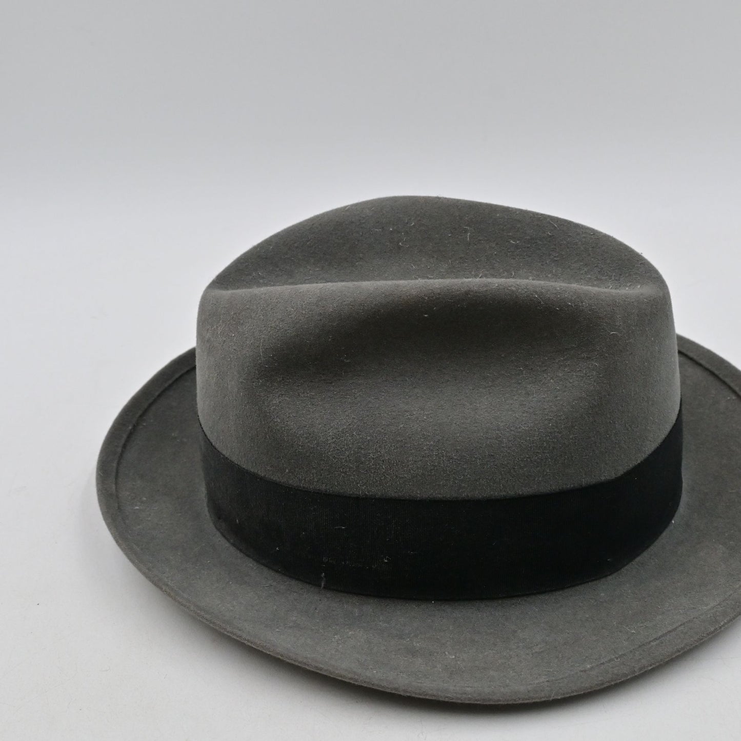 Royal Stetson Frederick Wool Felt Fedora Hat Size 7 1/8