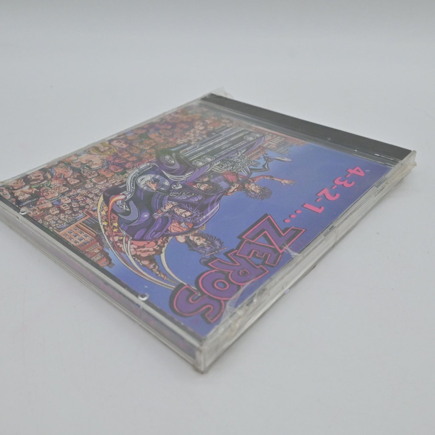 4-3-2-1-The Zeros by The Zeros - Vintage 1991 Cd New Sealed