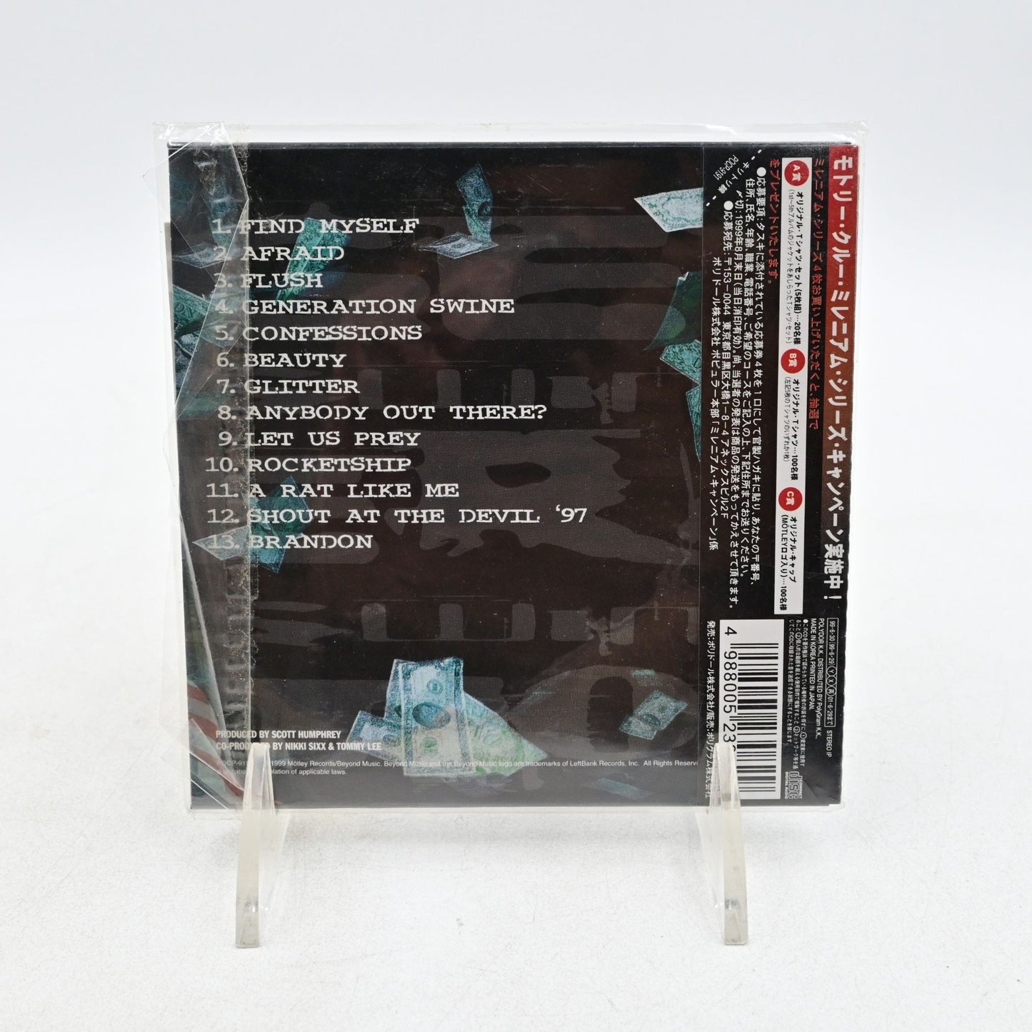 Motley Crue Generation Swine Japanese Import Cd