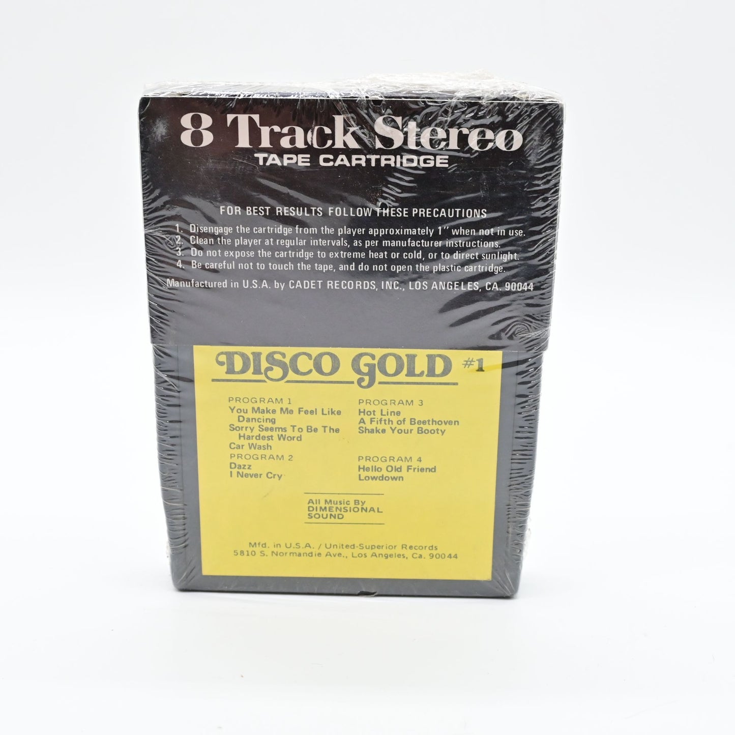 Disco Gold #1 Various Artist 8 Track Sealed
