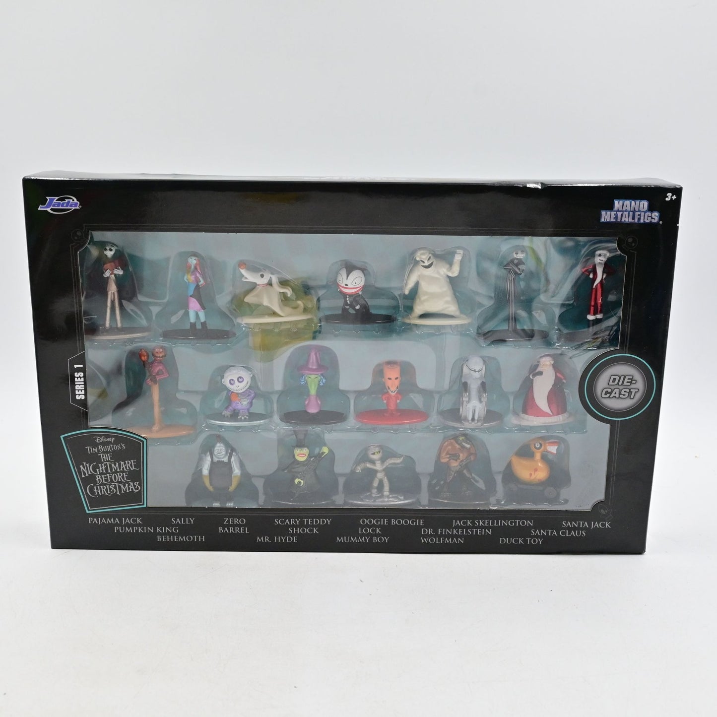 Disney Nightmare Before Christmas Set Of 18 Diecast Figurines Nano Metalfigs