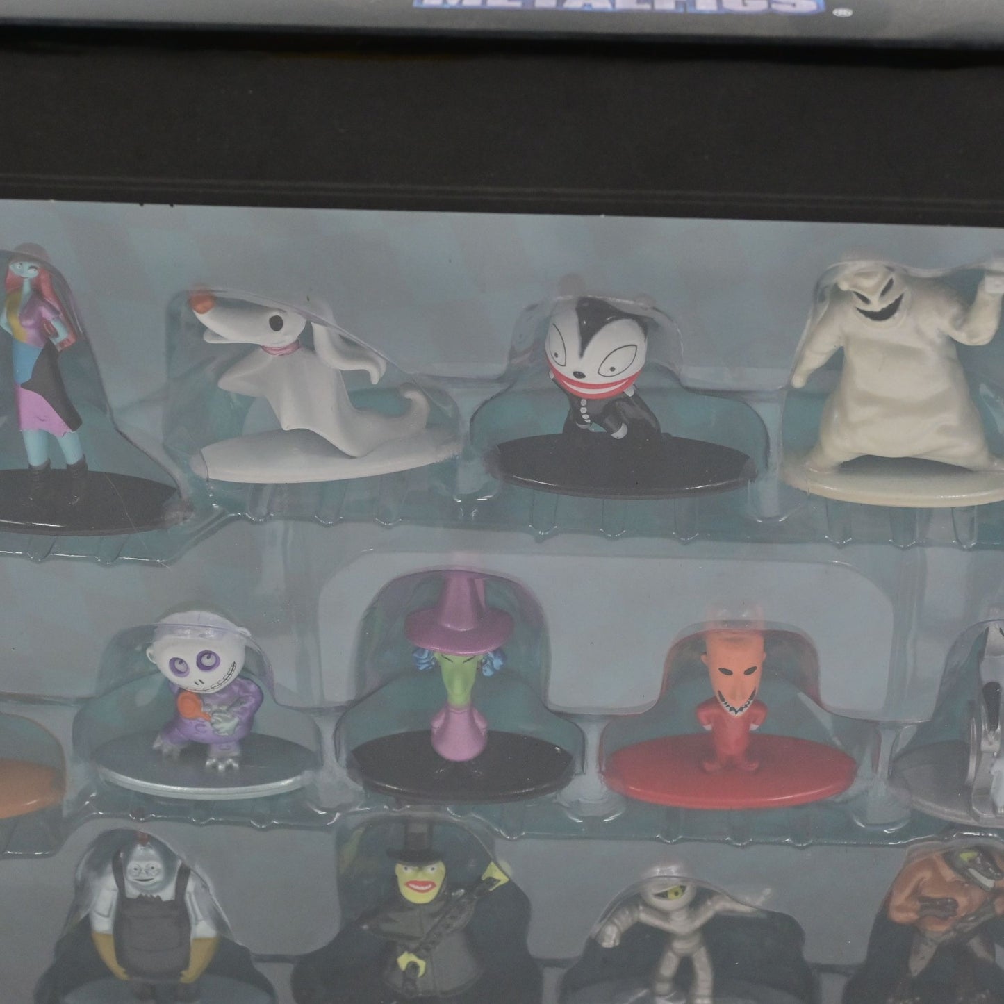 Disney Nightmare Before Christmas Set Of 18 Diecast Figurines Nano Metalfigs