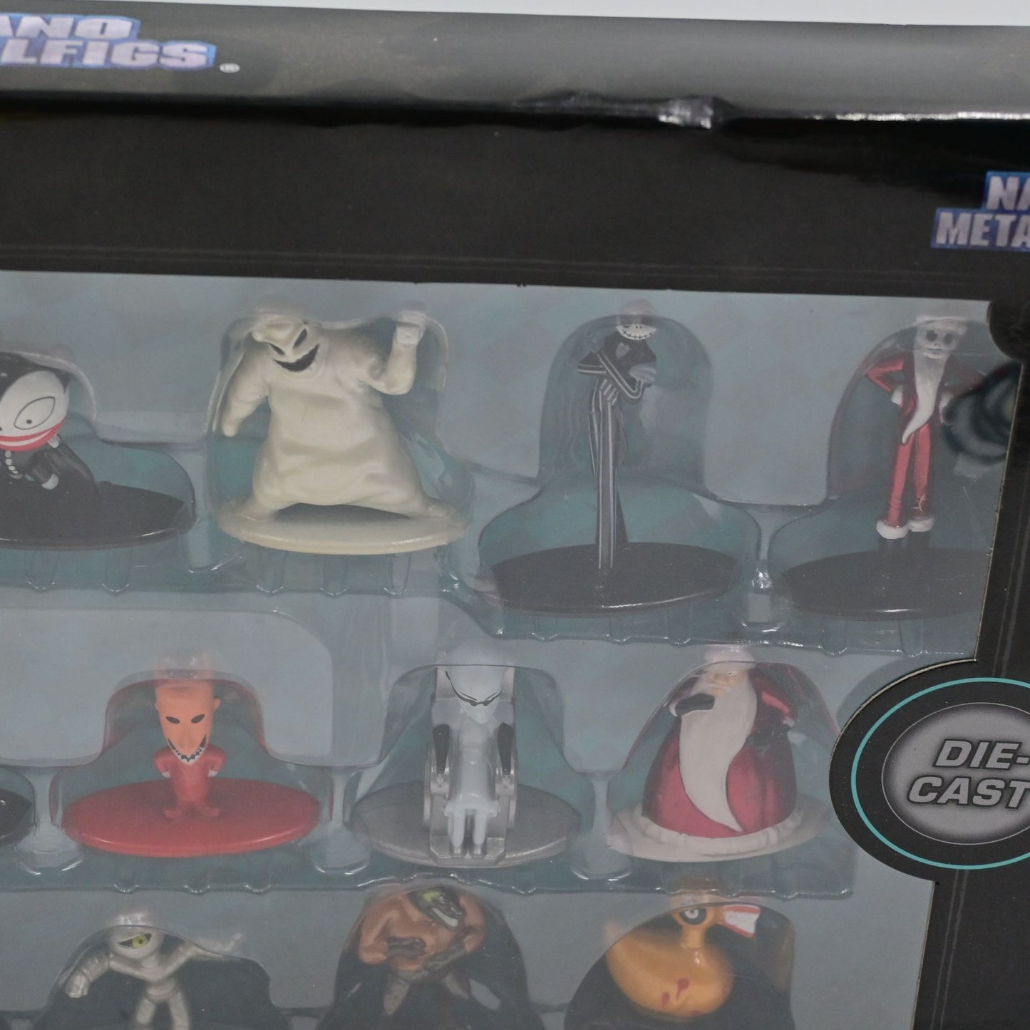 Disney Nightmare Before Christmas Set Of 18 Diecast Figurines Nano Metalfigs