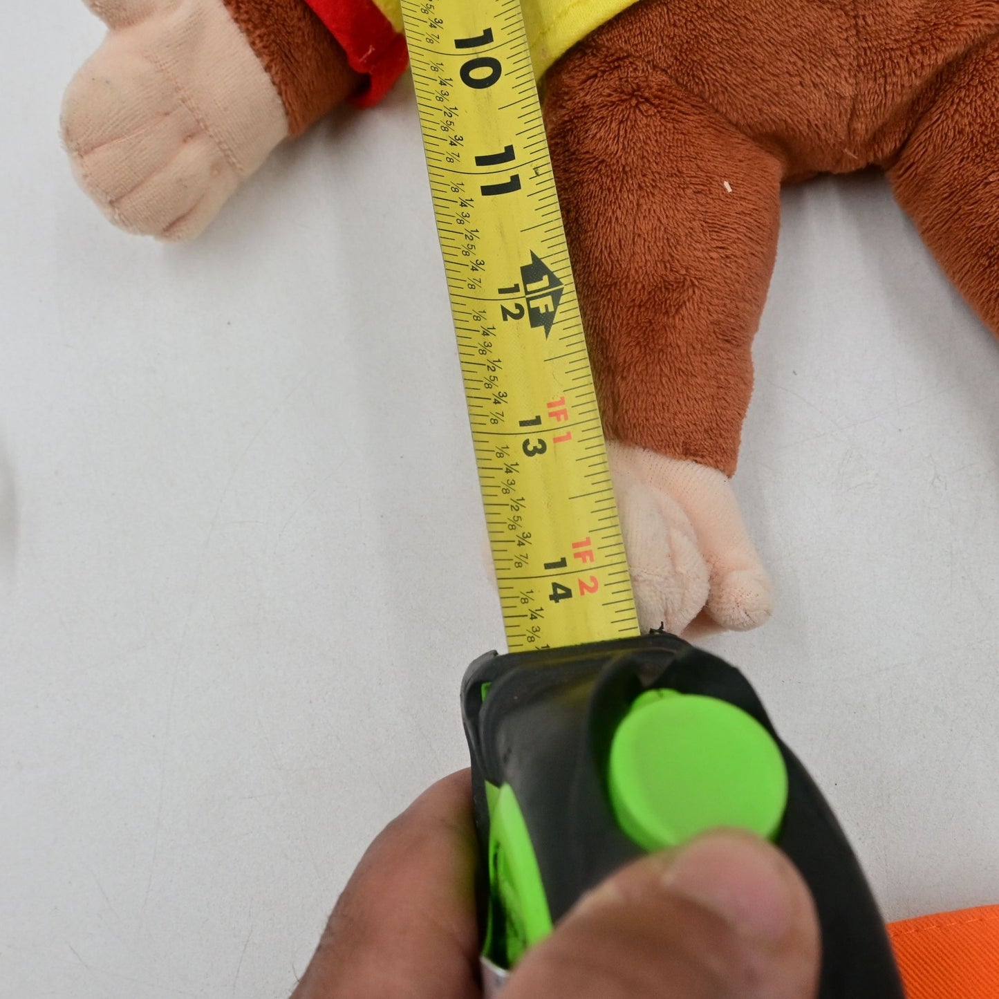 Curious George ‘I Love Tumbling’ Marvel Plush Stuffed Toy Monkey 2007