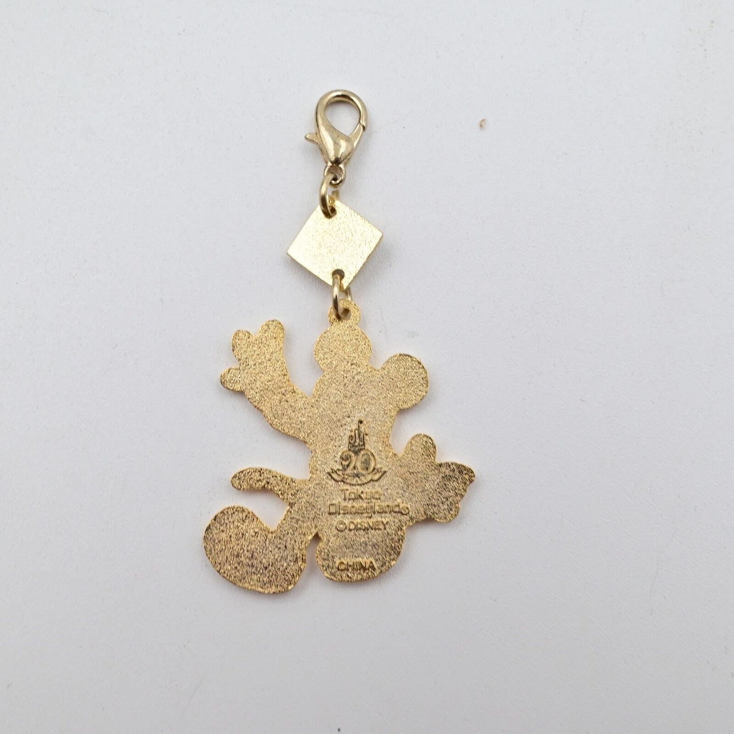 Disney Tokyo 20th Anniversary Disco Dancing Mickey Keychain/Charm/Zipper Pull