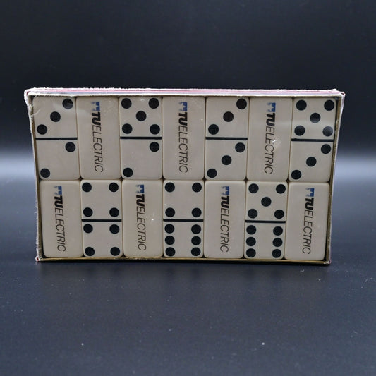Marblelike Dominoes TUElectric Complete New In Box