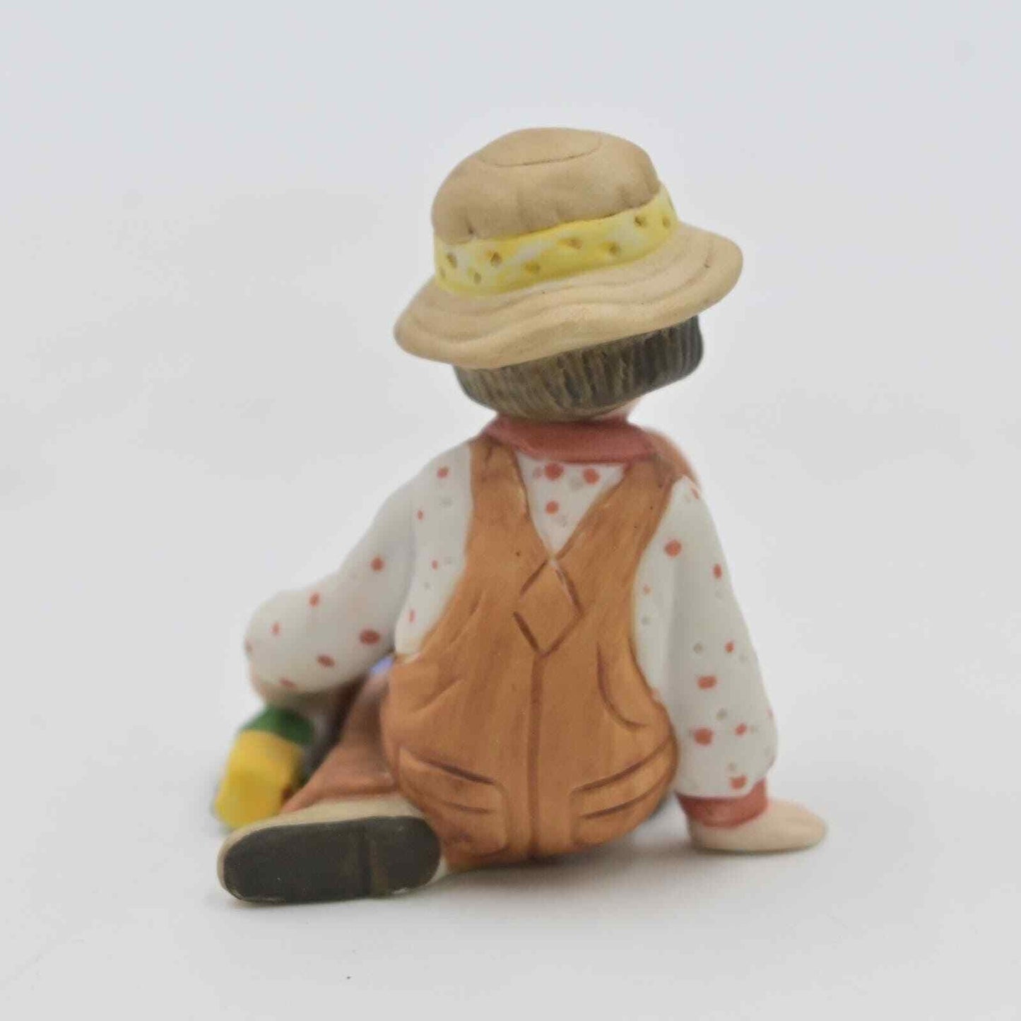 Vintage Holly Hobbie Boy Playing With Toy Train Figure