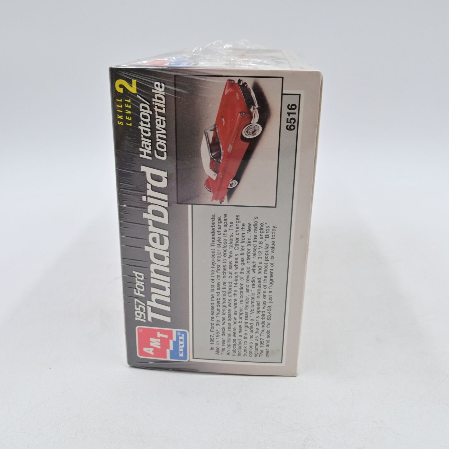 AMT ERTL 1957 Ford Thunderbird Hardtop 1/25 Model Vintage 1989 Sealed