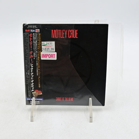 Motley Crue Shout at the Devil Japanese Import Cd