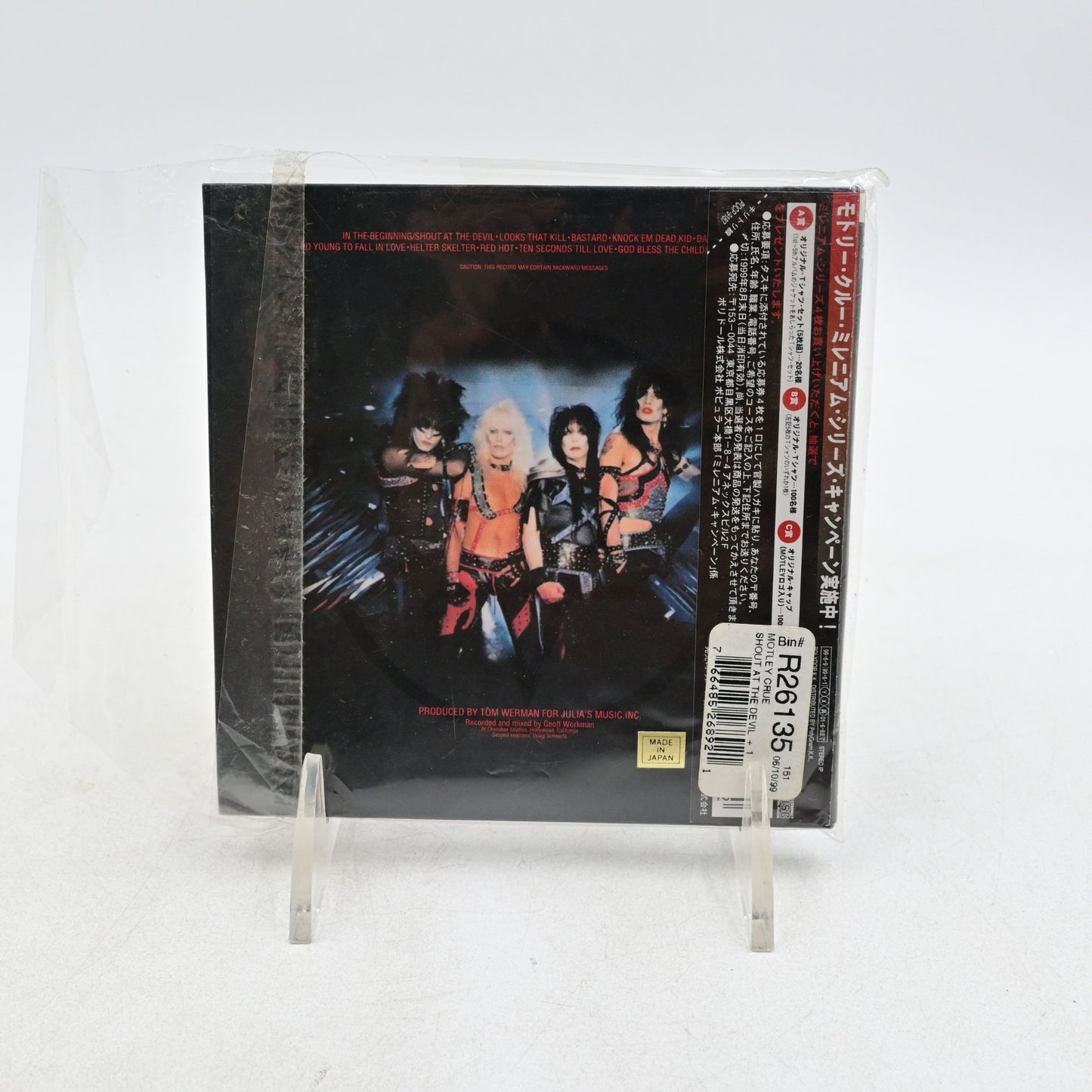 Motley Crue Shout at the Devil Japanese Import Cd