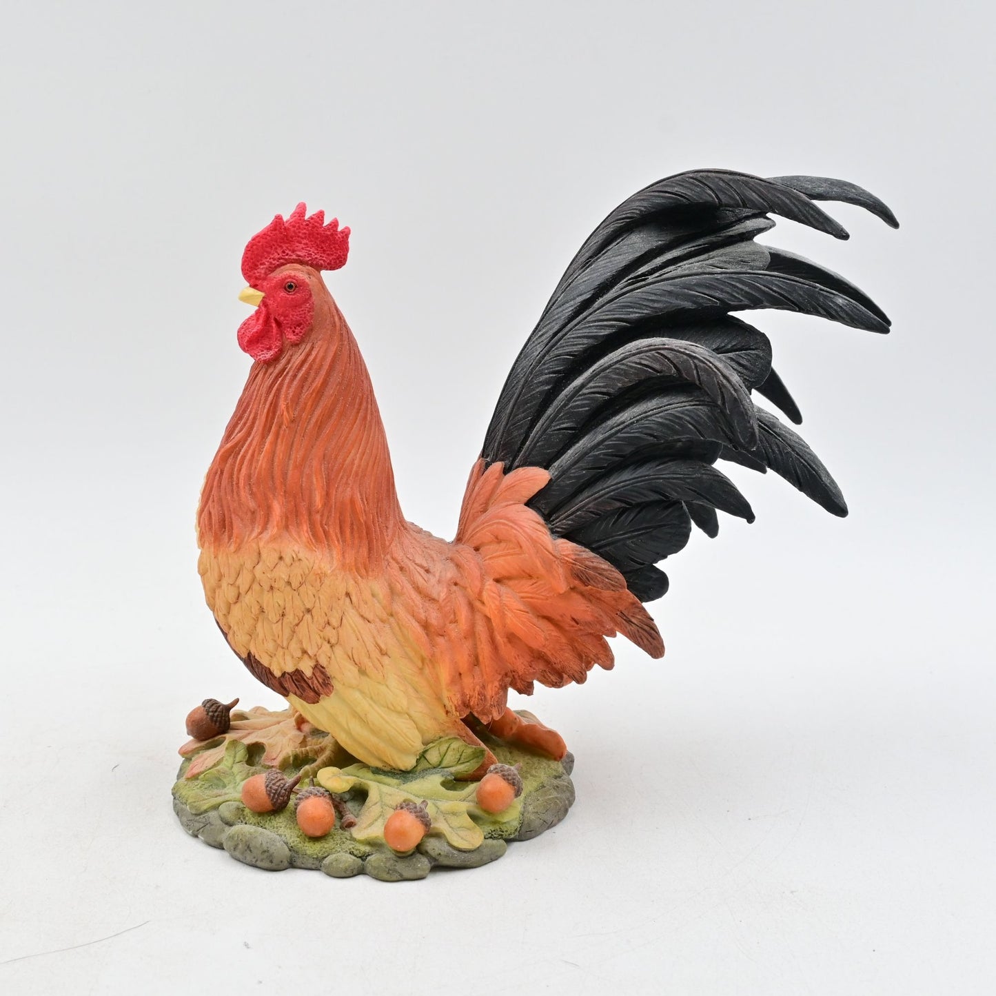 Lenox Rooster Autumn's Call Resin Rooster Figurine Collectible Country Farm