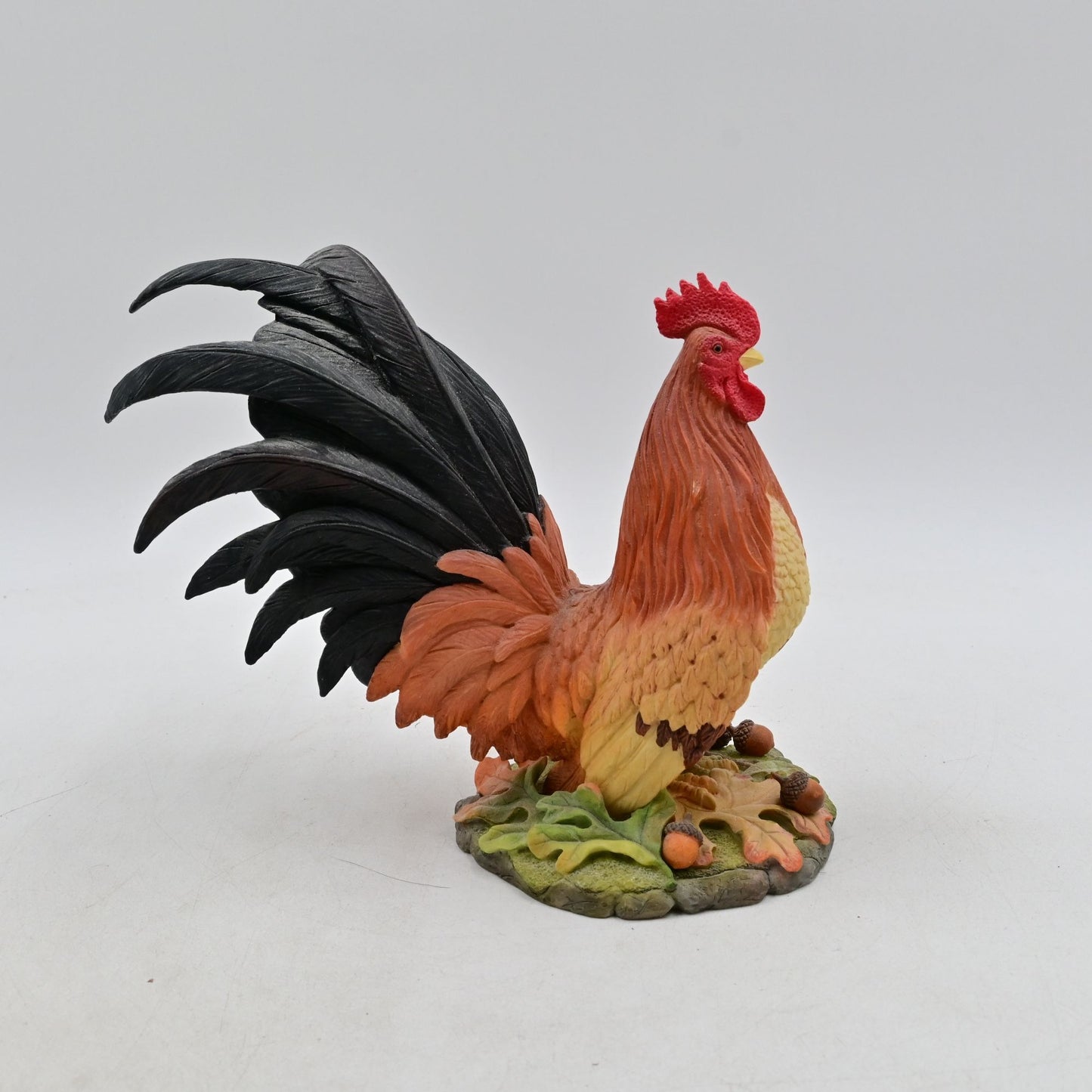Lenox Rooster Autumn's Call Resin Rooster Figurine Collectible Country Farm