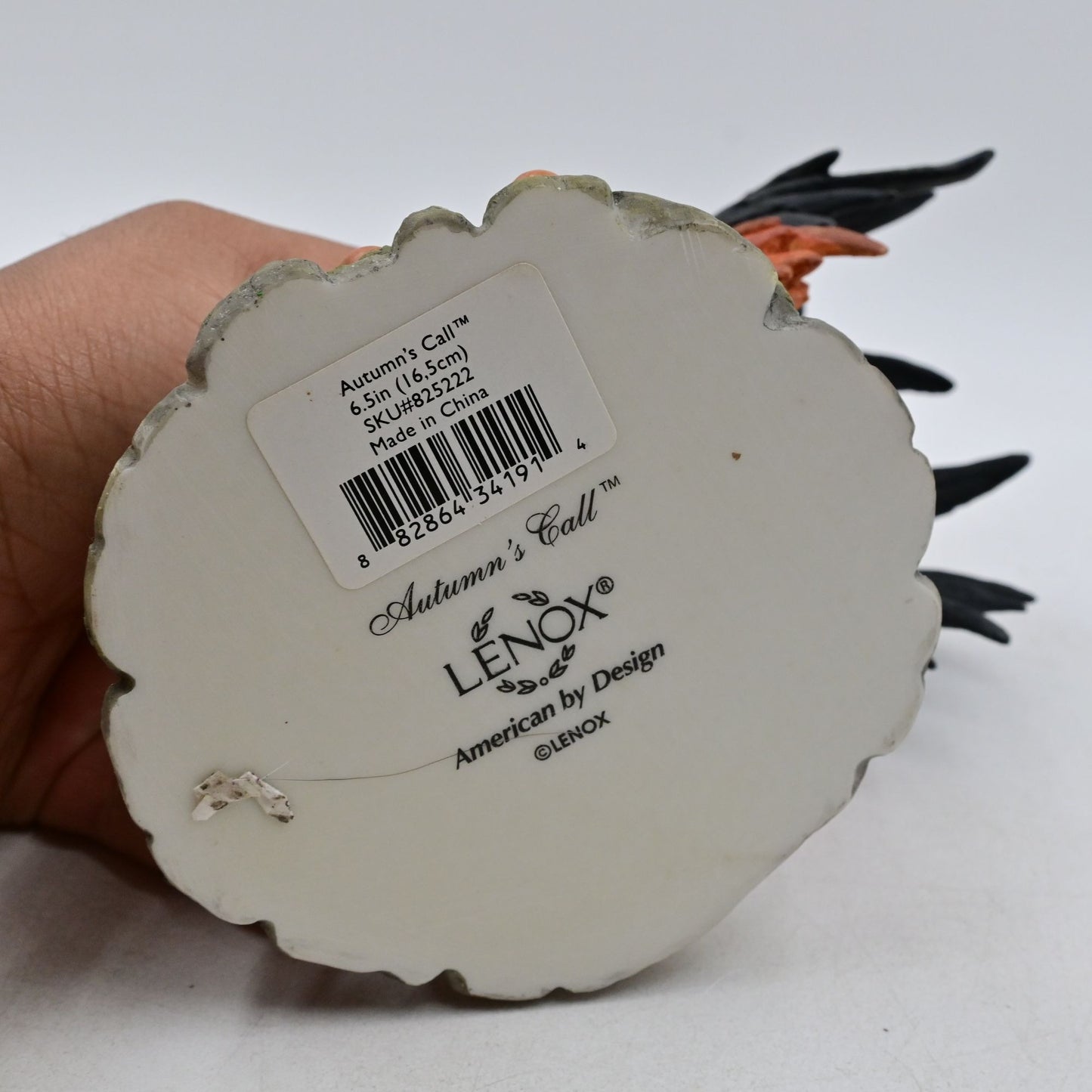 Lenox Rooster Autumn's Call Resin Rooster Figurine Collectible Country Farm