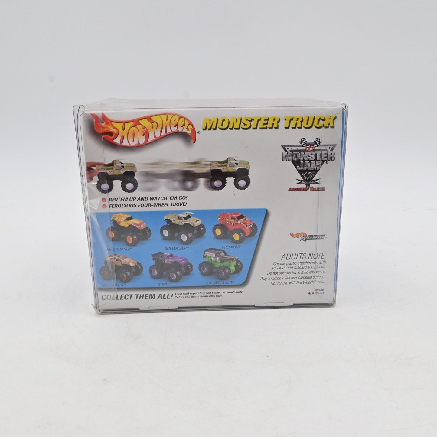 Hot Wheels Monster Truck Prowler Rev N Go Power