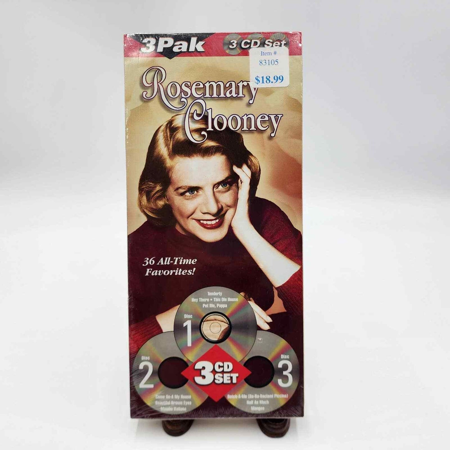 Rosemary Clooney 36 All Time Favorites 3 Disc Cd Set