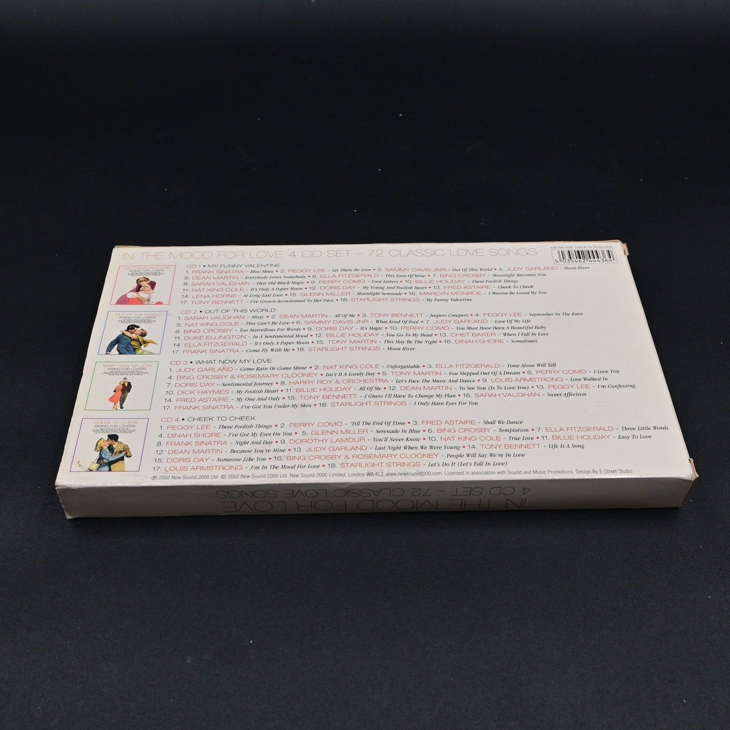In The Mood For Love 4 CD Set - 72 Classic Love Songs