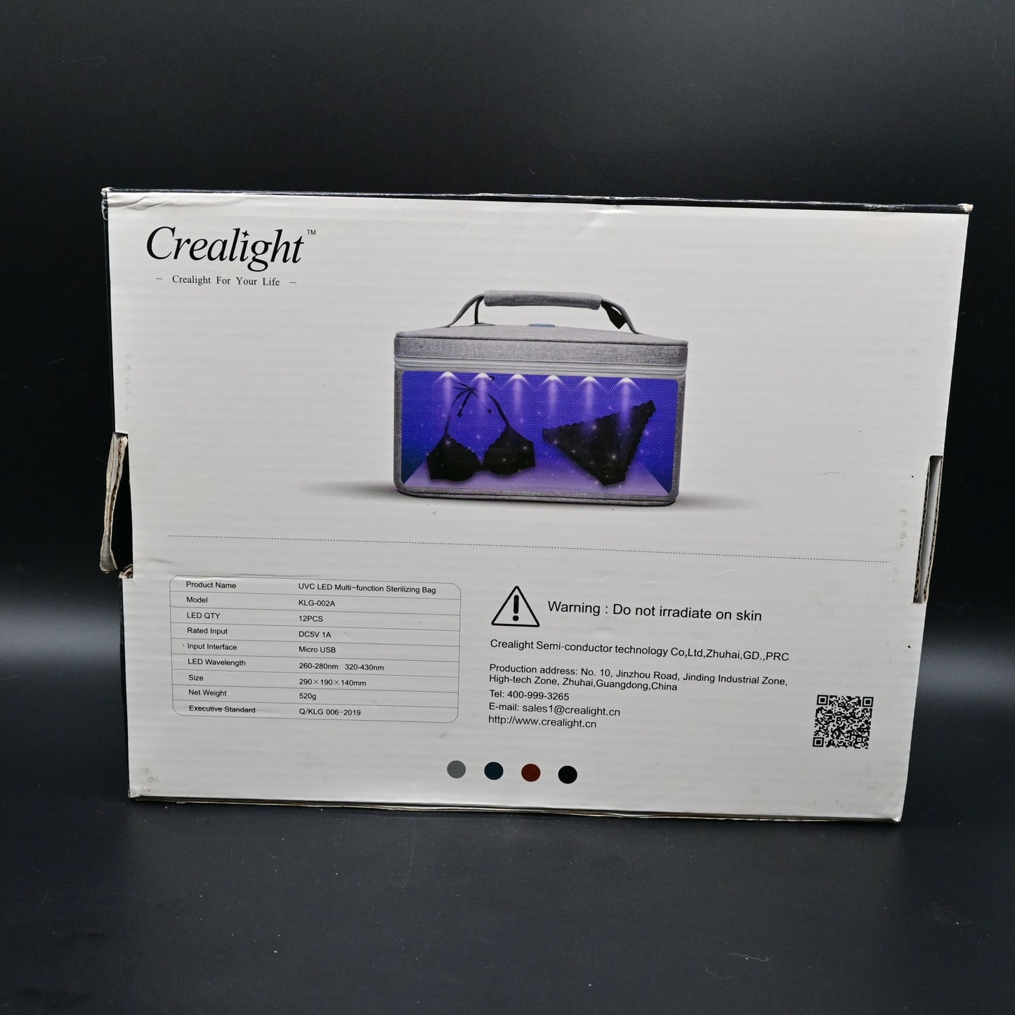 Crealight UVC LED Multi-Function Sterilizing Bag