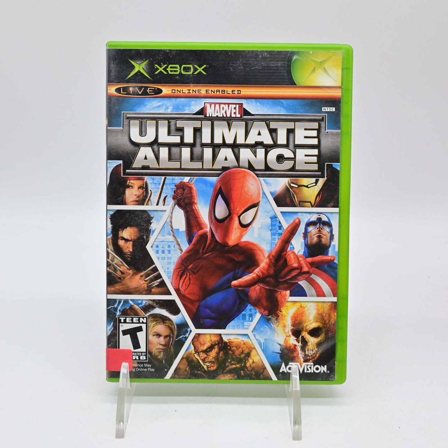 Marvel Ultimate Alliance Xbox Game Complete W/ Case & Manual