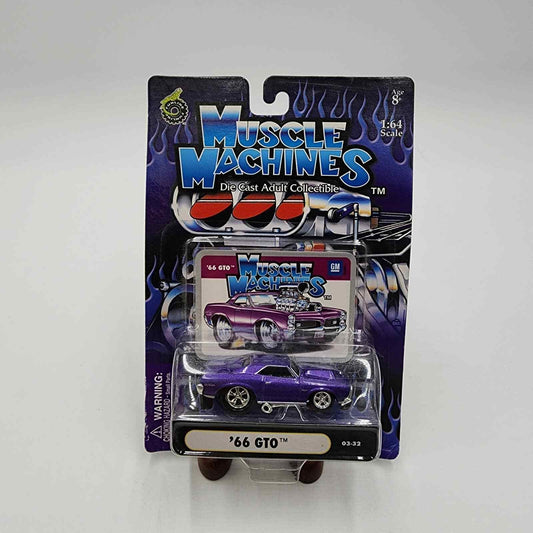 Muscle Machines Purple '66 GTO - Vintage 2003